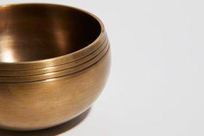 Sunny:  3.5 Inch Bronze Singing Bowl Made Just For Kids Mindfulness Special Design Cushion