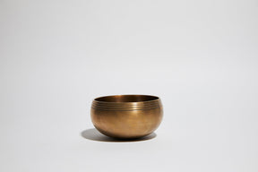 Skye:  3.5 Inch Bronze Singing Bowl Made Just For Kids Mindfulness Special Design Cushion