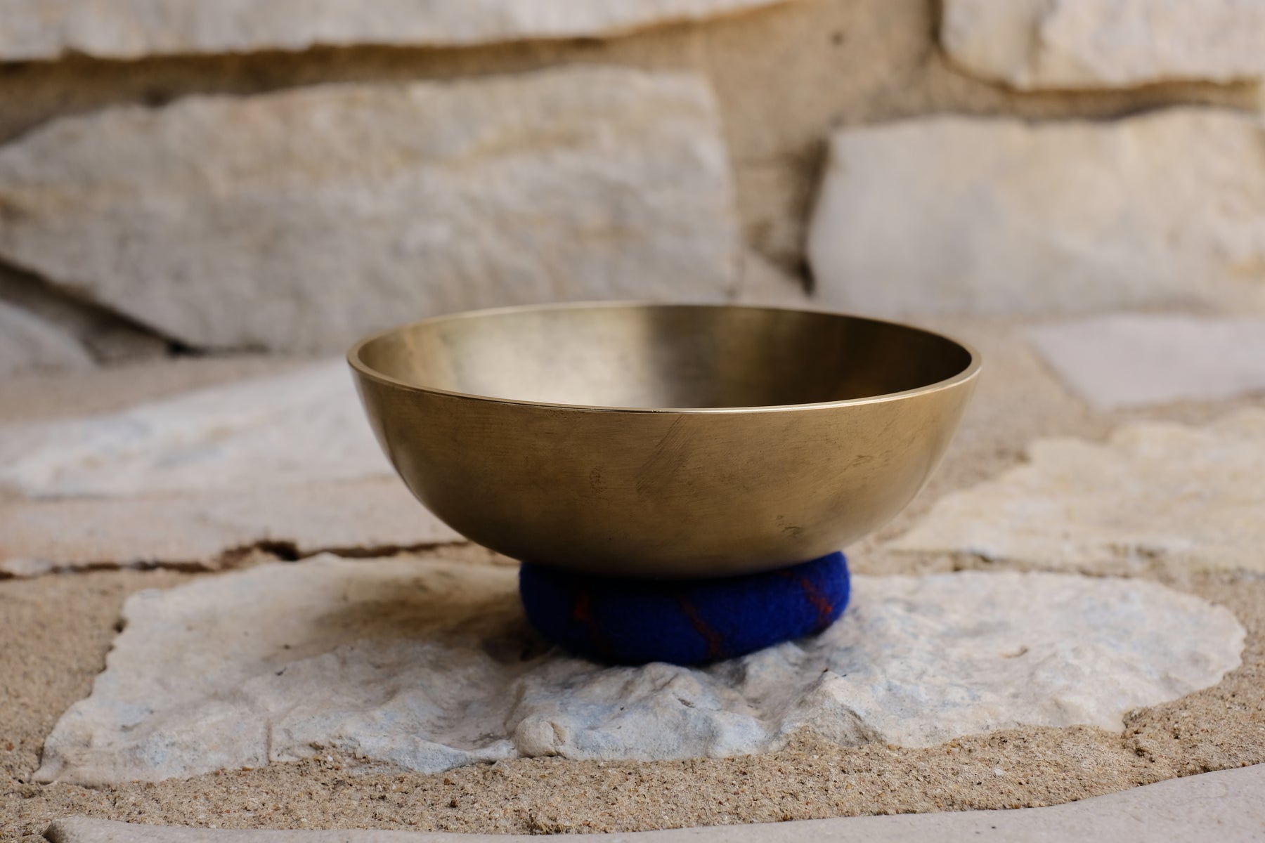 The Manipuri Bowl: Unique 5.75 Inch Handmade Bronze Singing Bowl From Nepal