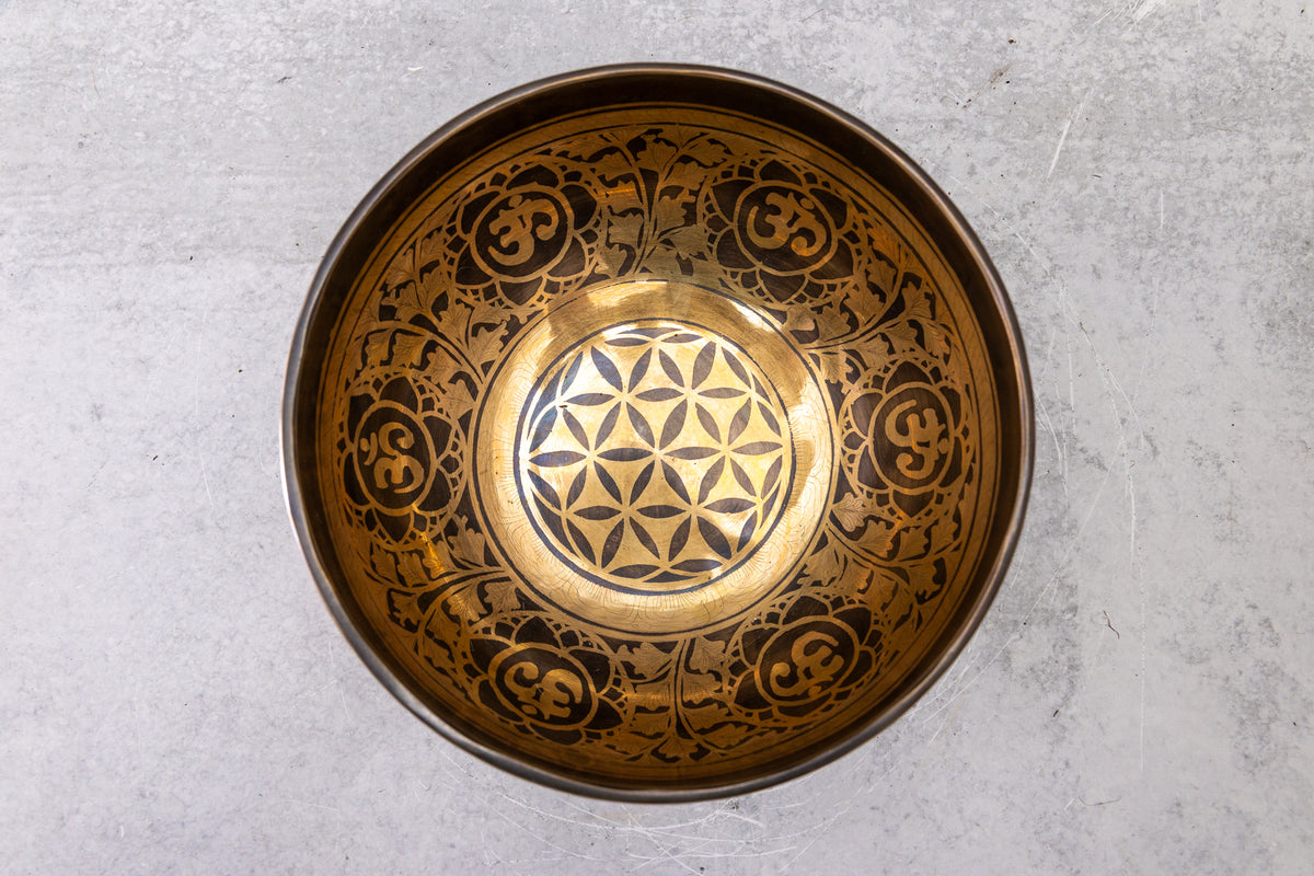 7.5' A Tone 3rd Octave Bronze 0968