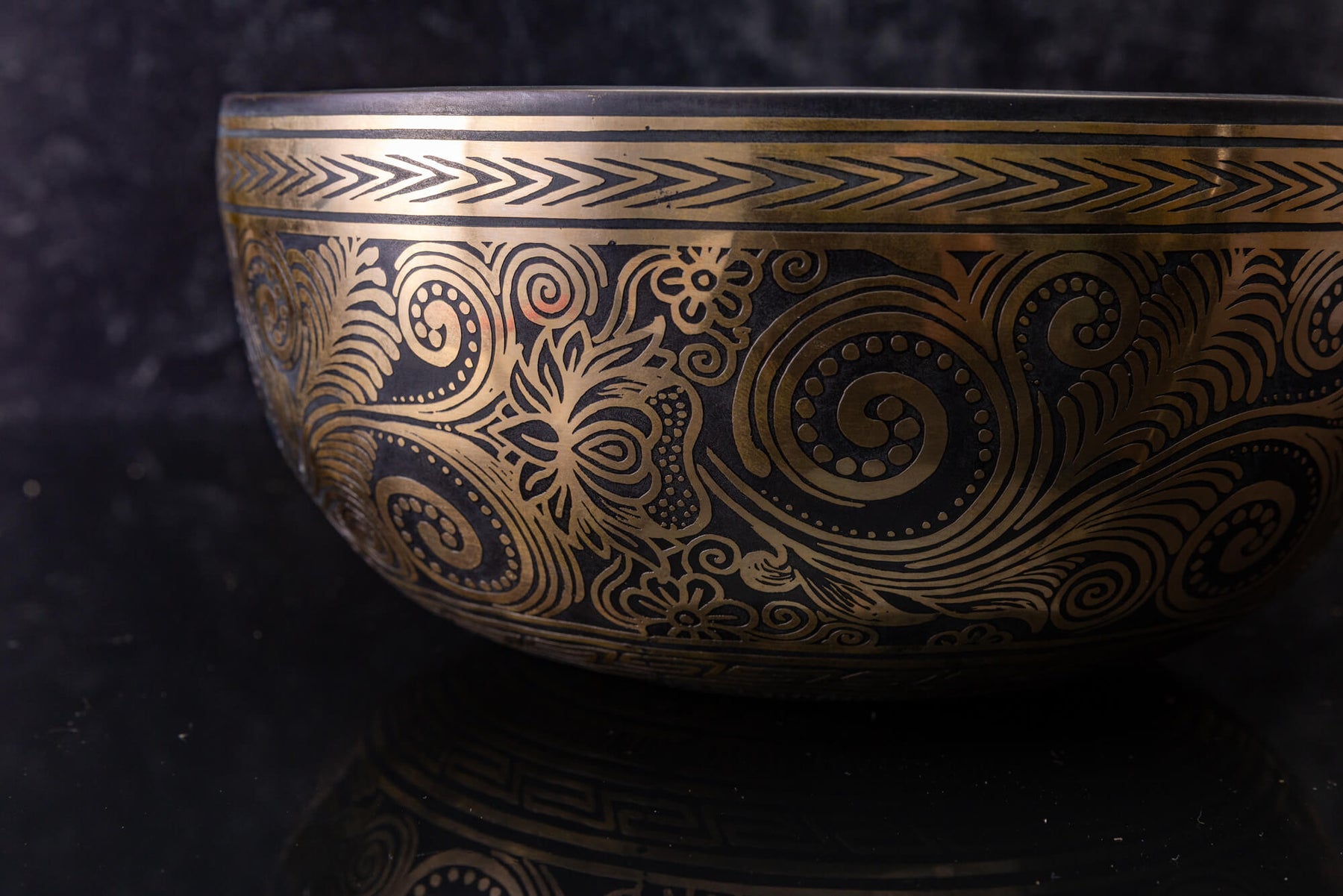 9" C Tone 3rd Octave Bronze 0774