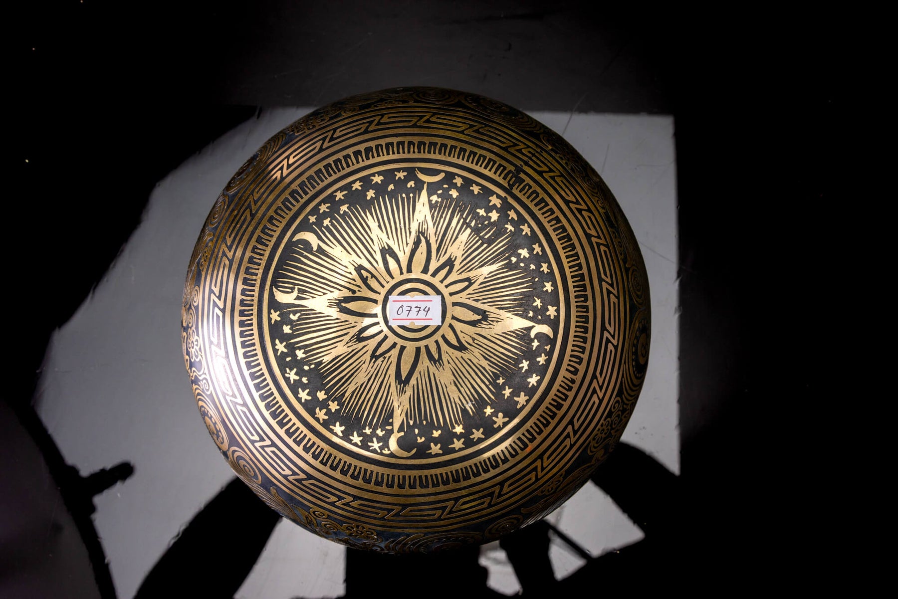 9" C Tone 3rd Octave Bronze 0774