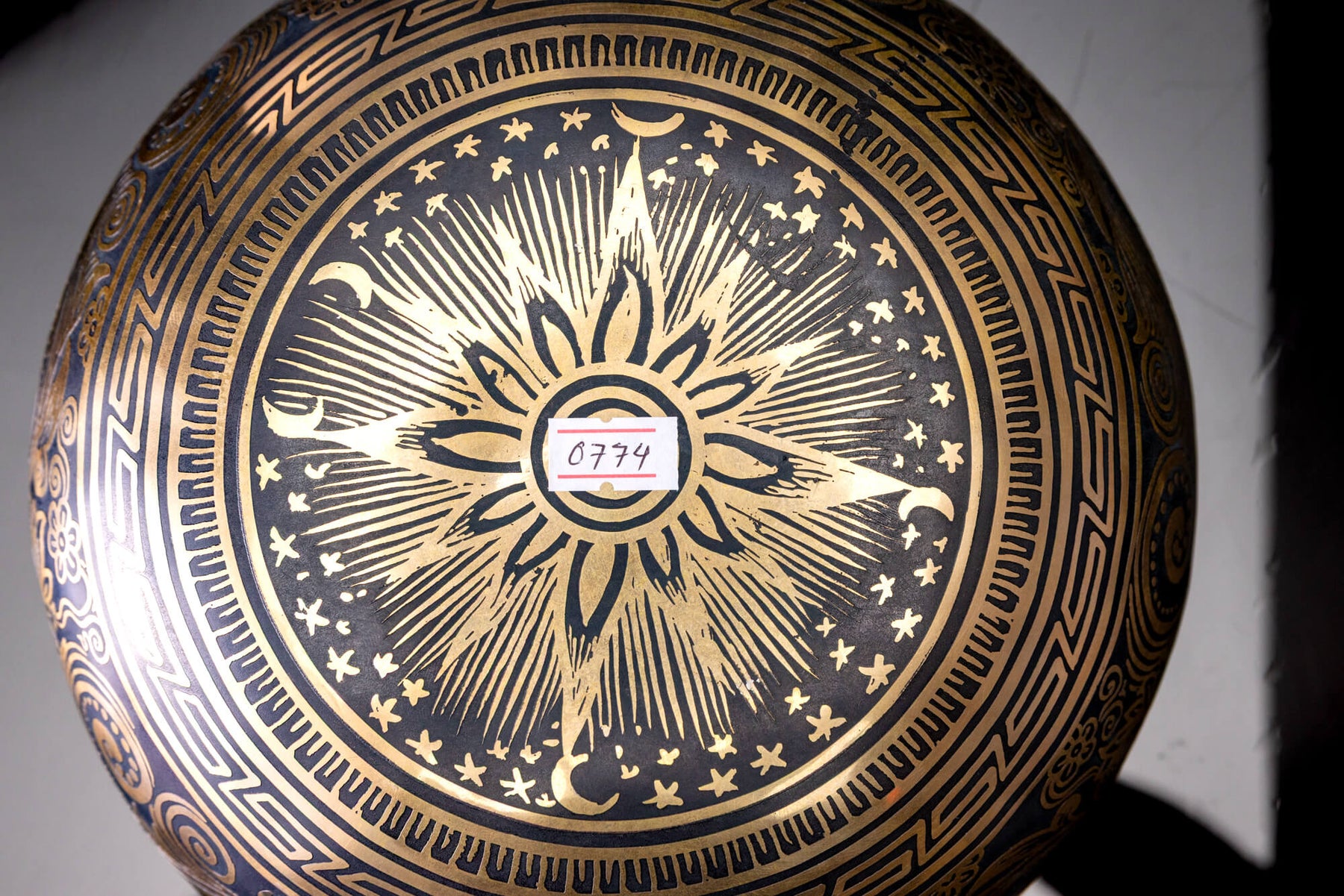 9" C Tone 3rd Octave Bronze 0774