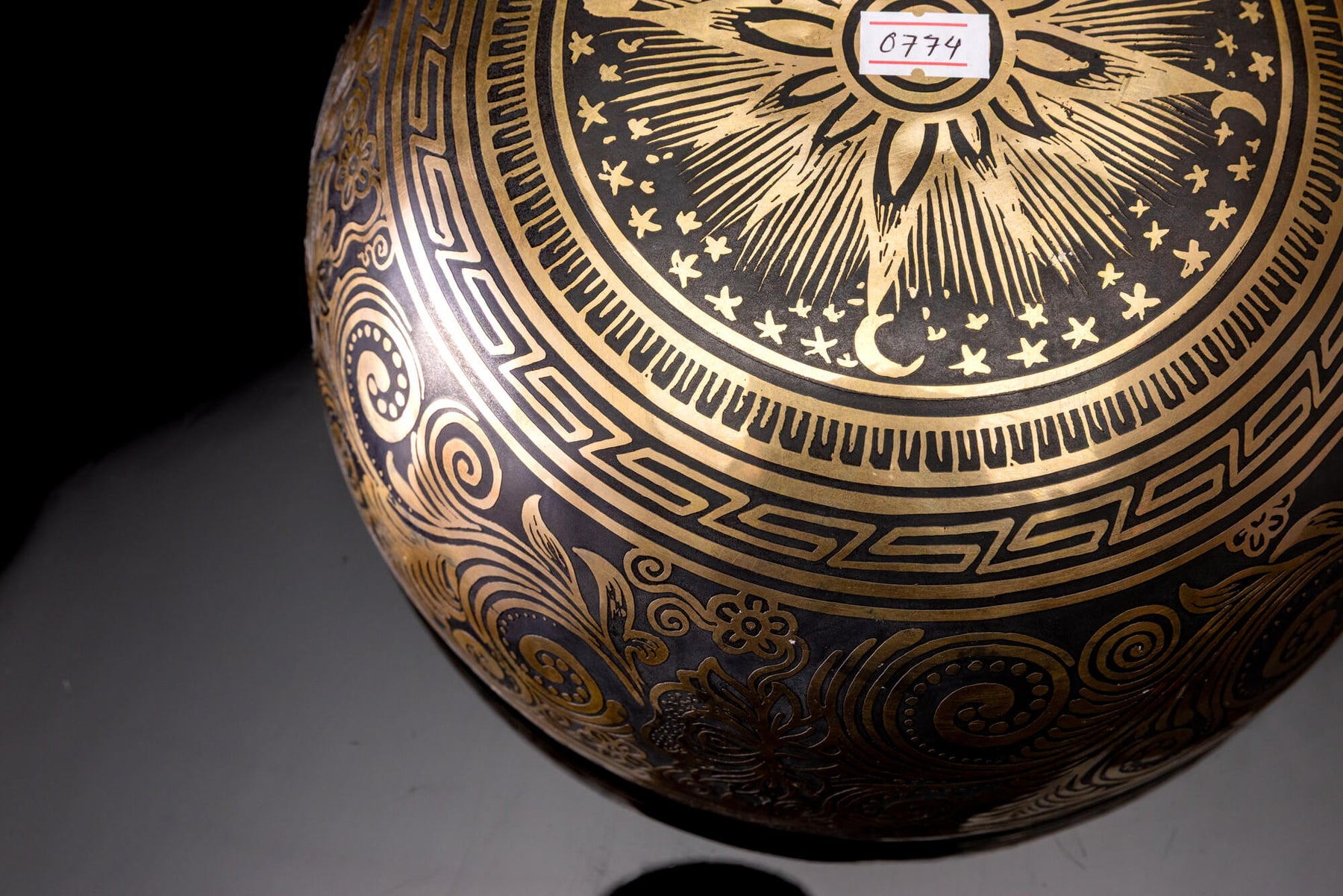 9" C Tone 3rd Octave Bronze 0774