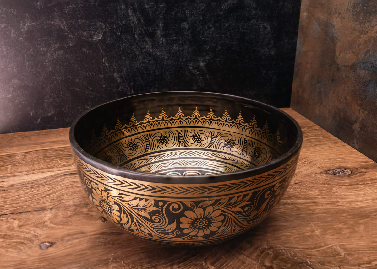 9' D Tone 3rd Octave Bronze 0788