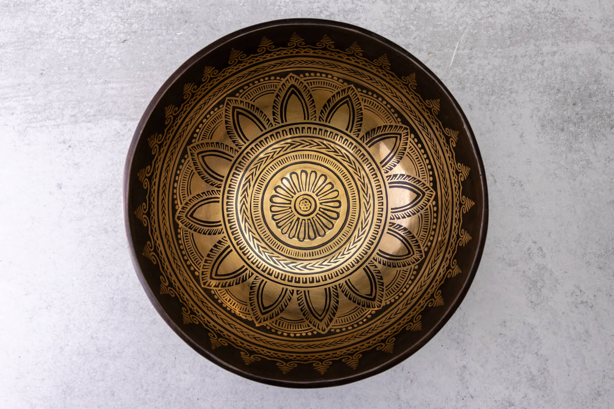 9' F Tone 3rd Octave Bronze 0814