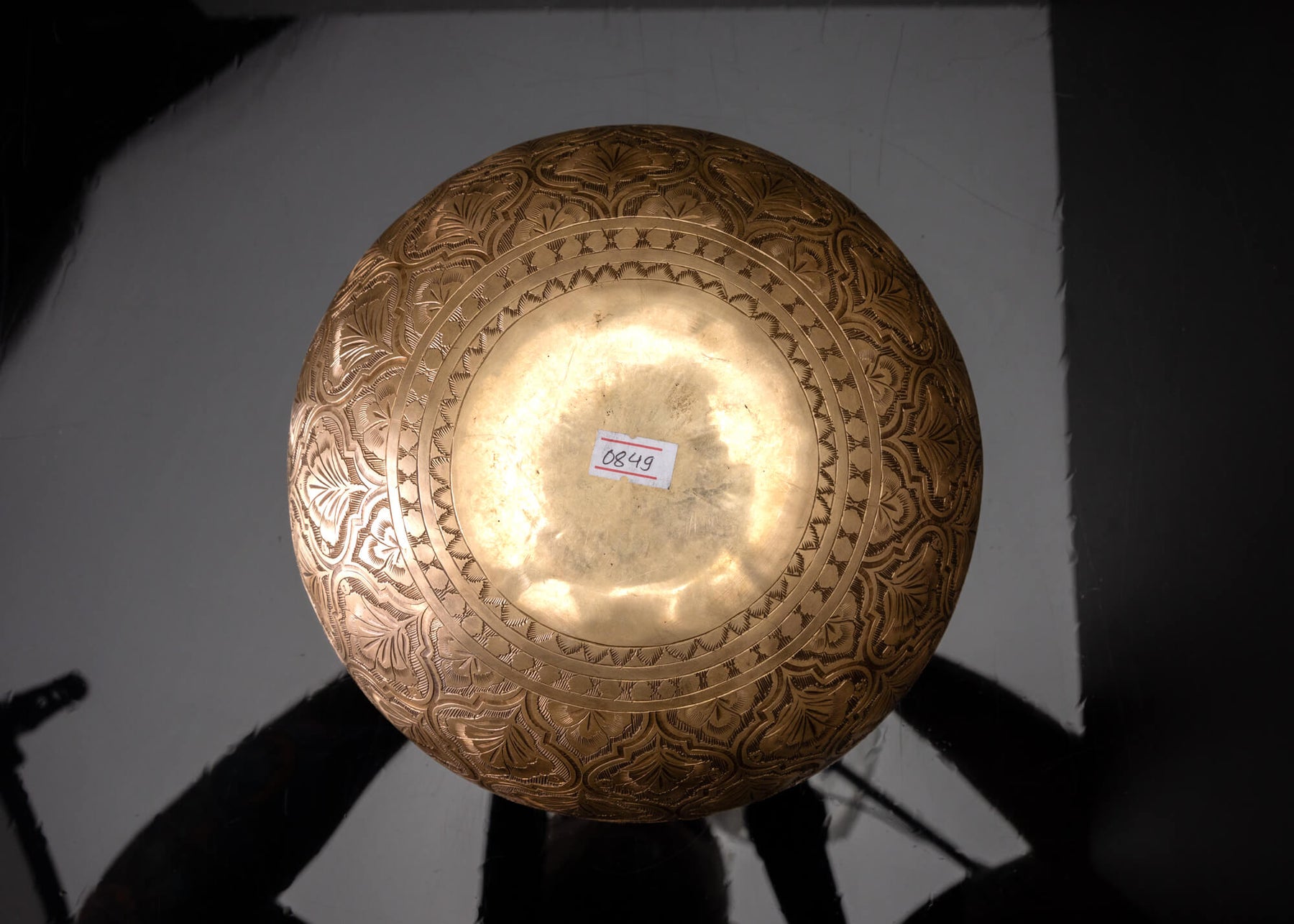 8.5" E Tone 3rd Octave Bronze 0849