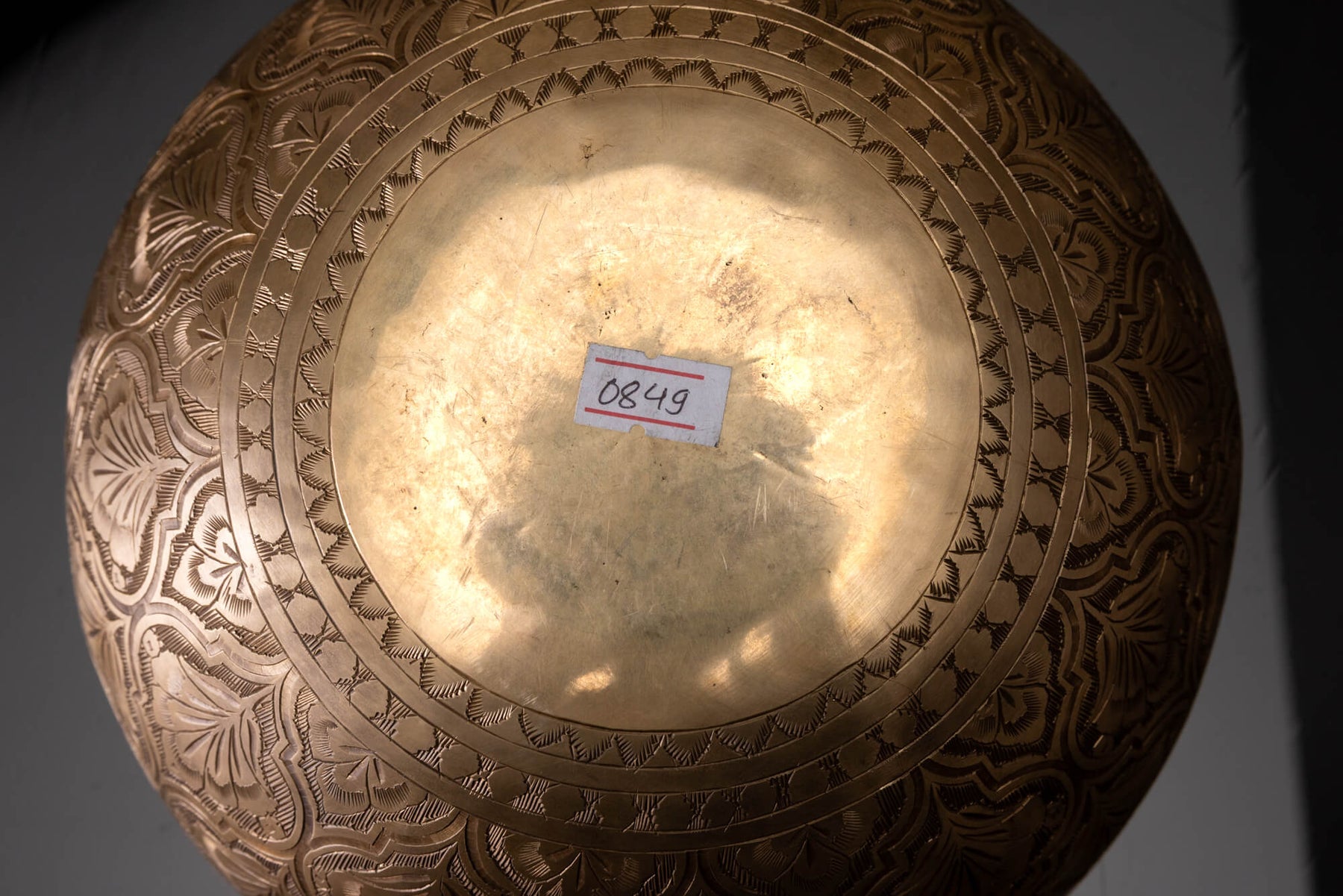 8.5" E Tone 3rd Octave Bronze 0849