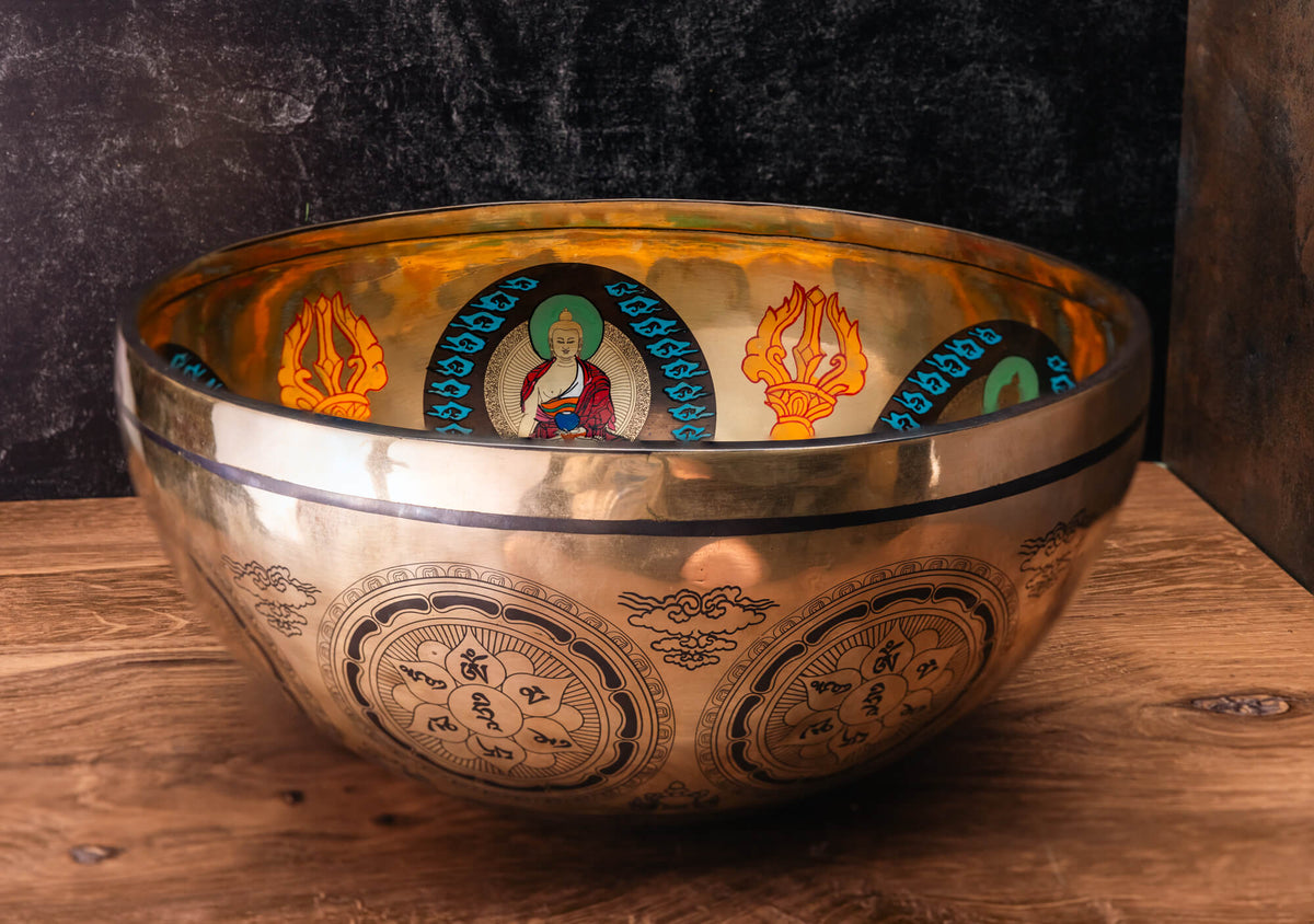 12' A Flat Tone 3rd Octave Bronze 0876