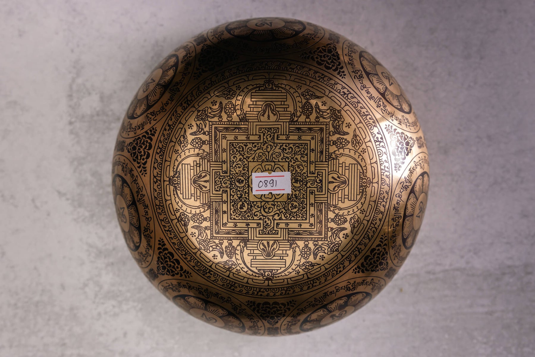 8' F# Tone 3rd Octave Bronze 0891