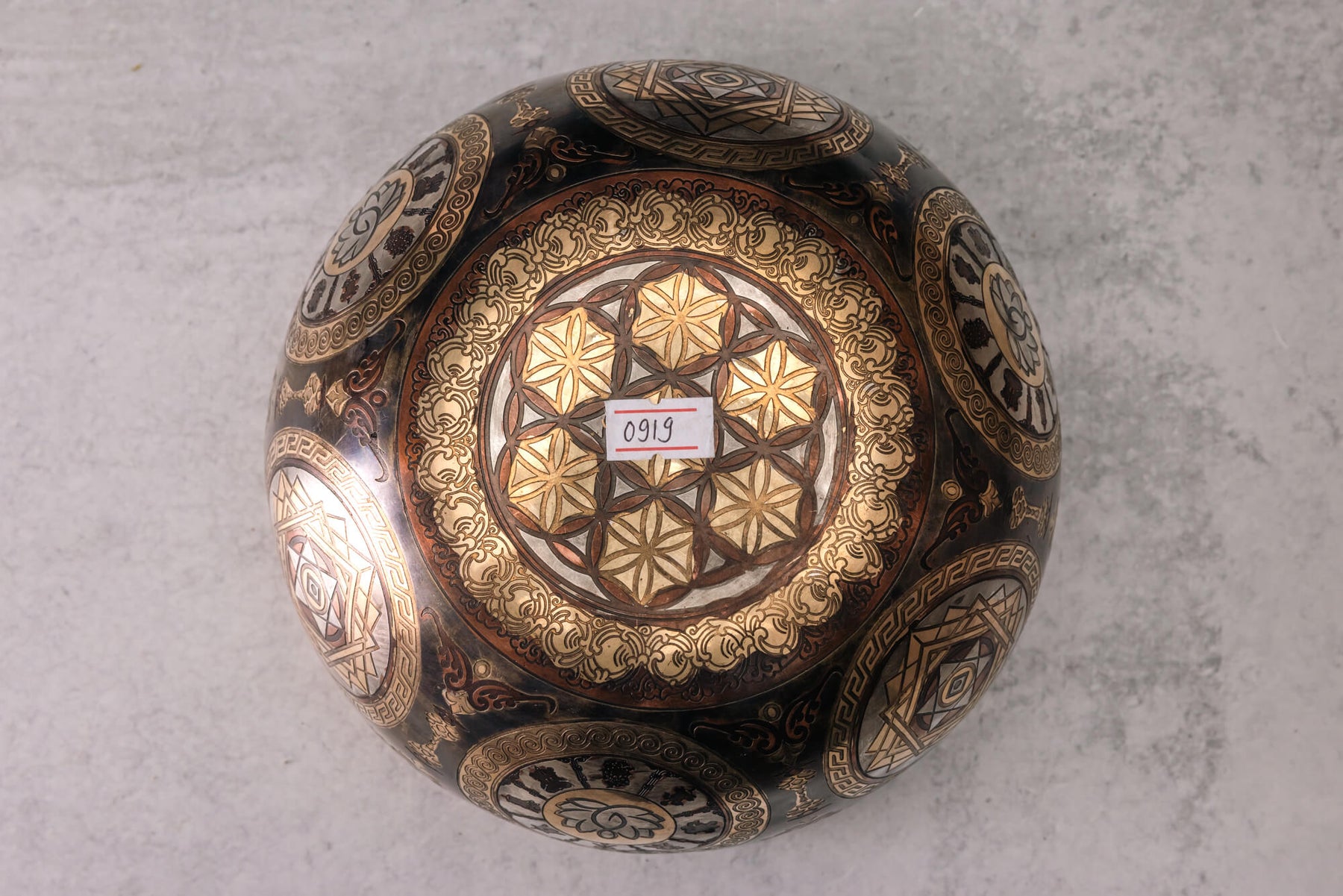 7' C# Tone 4th Octave Bronze 0919