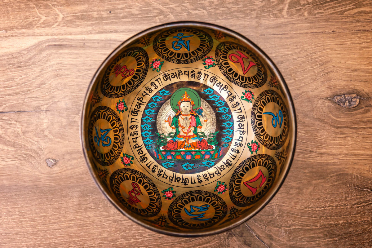 9" F Tone 3rd Octave Bronze 0978