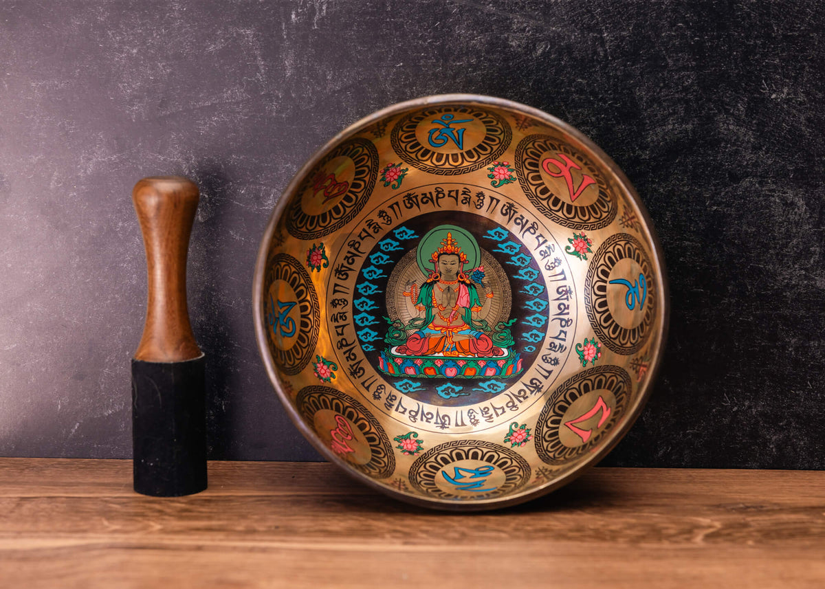 9" F Tone 3rd Octave Bronze 0978