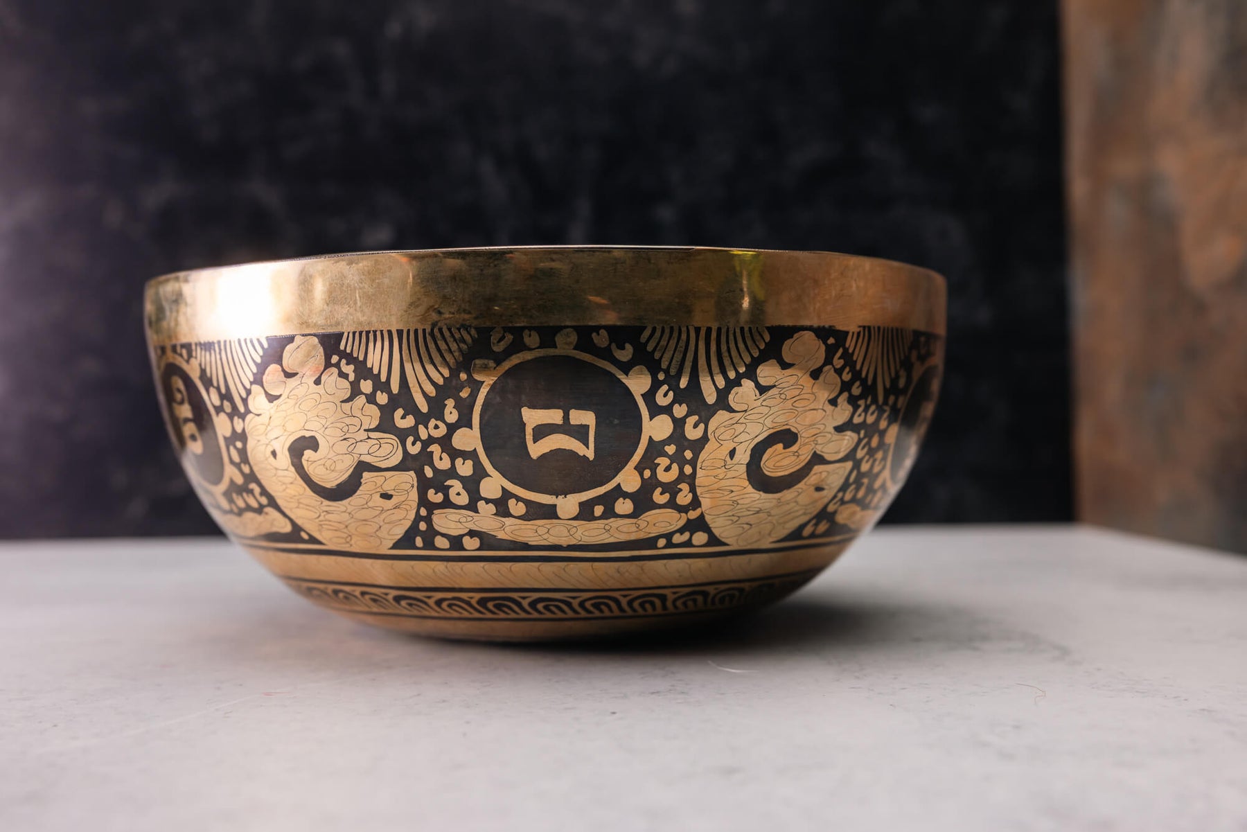 9.25' D Tone 3rd Octave Bronze 0998