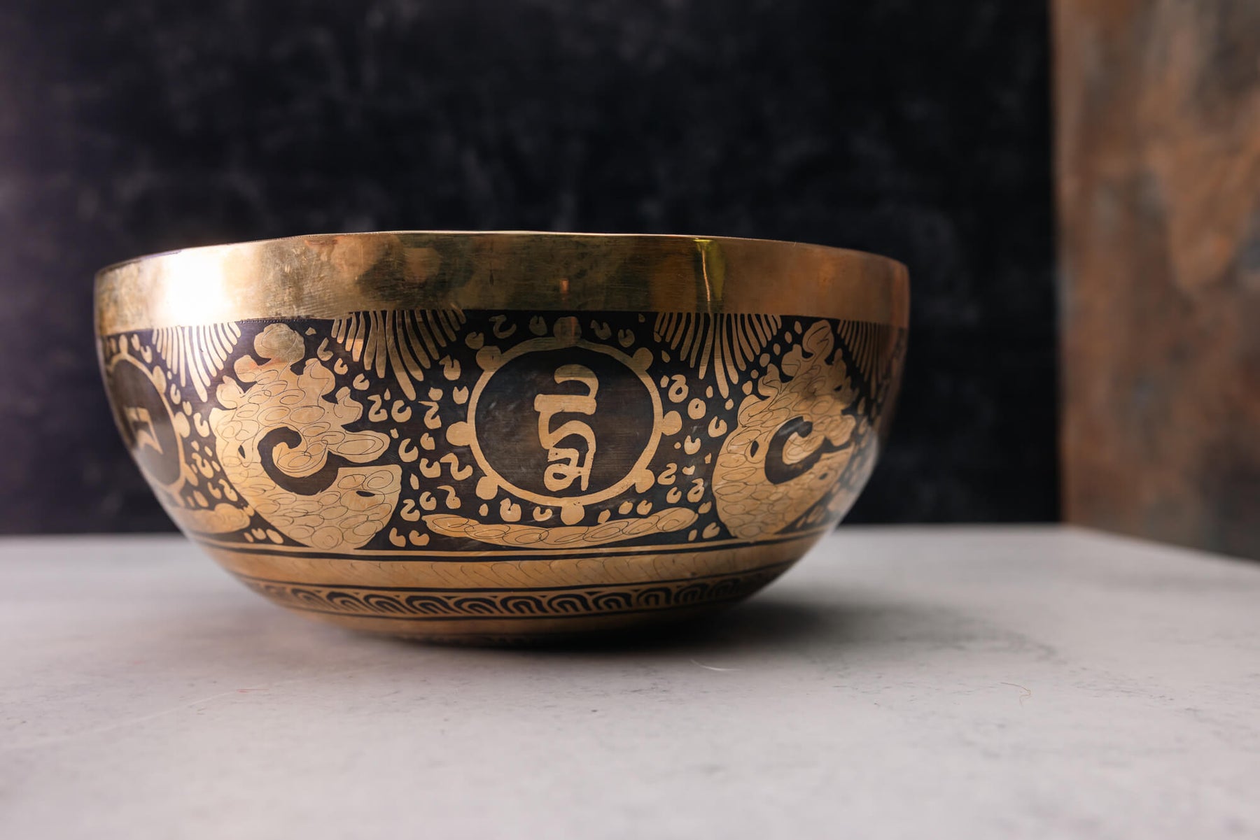 9.25' D Tone 3rd Octave Bronze 0998