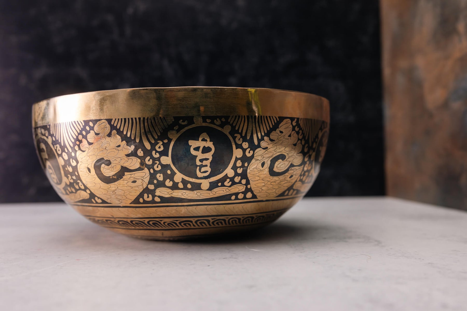 9.25' D Tone 3rd Octave Bronze 0998