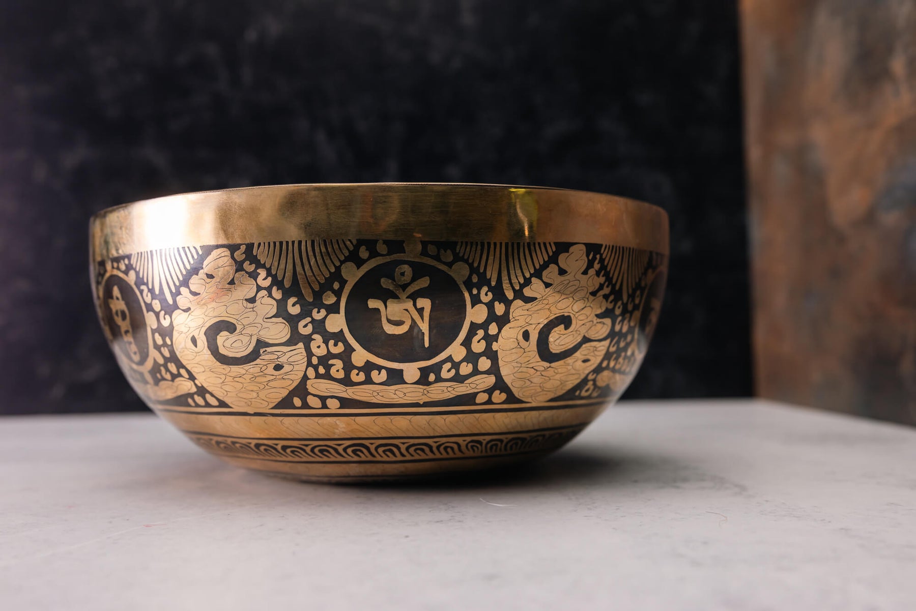 9.25' D Tone 3rd Octave Bronze 0998