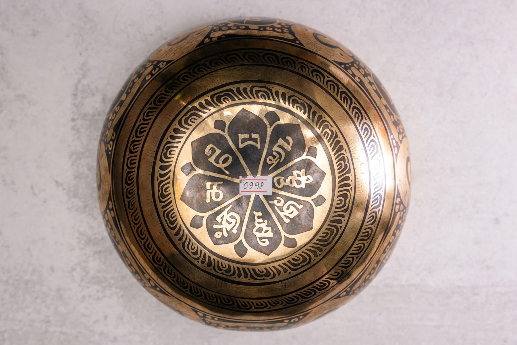 9.25' D Tone 3rd Octave Bronze 0998