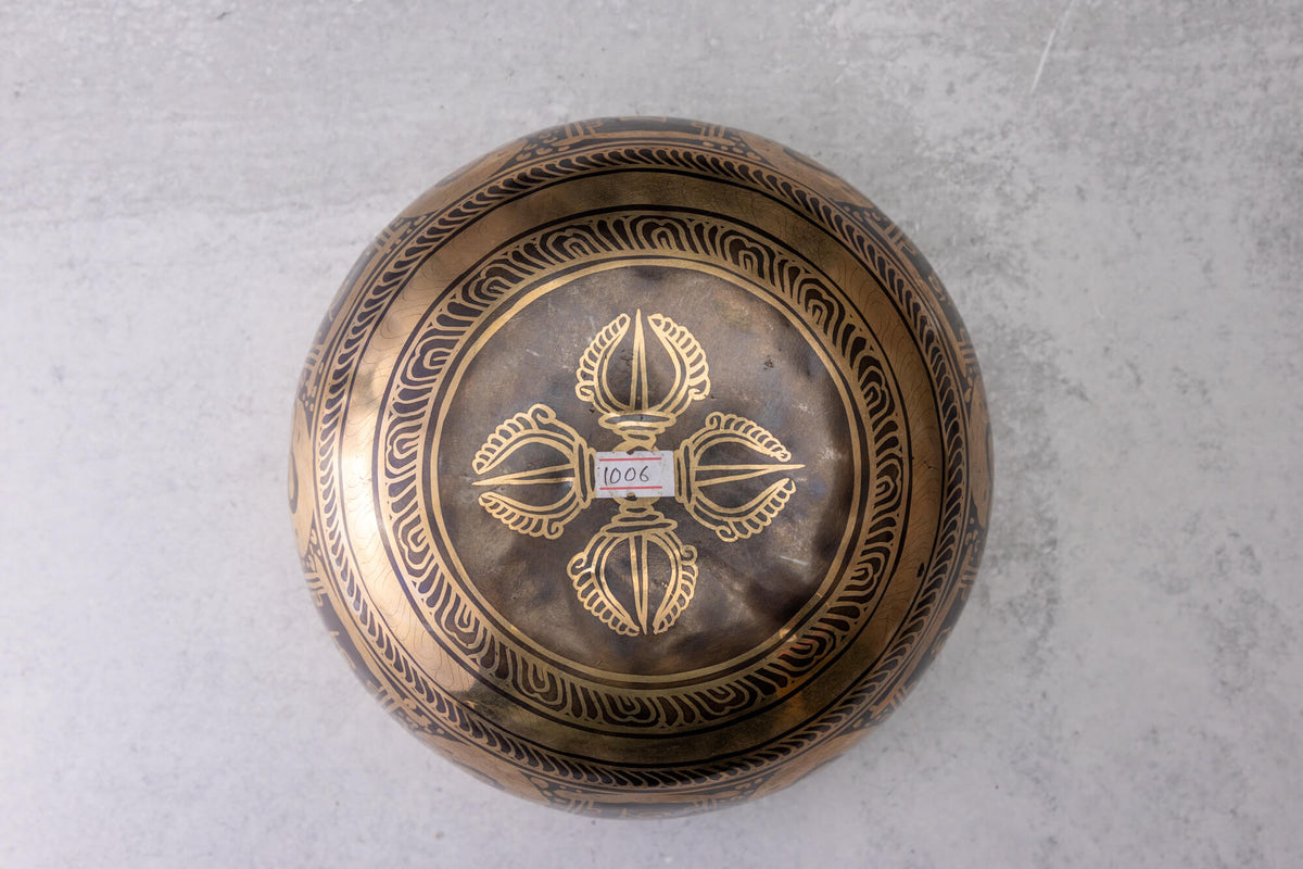 8.5' F Tone 3rd Octave Bronze 1006