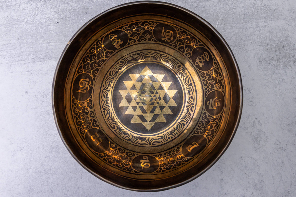 9.5' C Tone 3rd Octave Bronze 0997