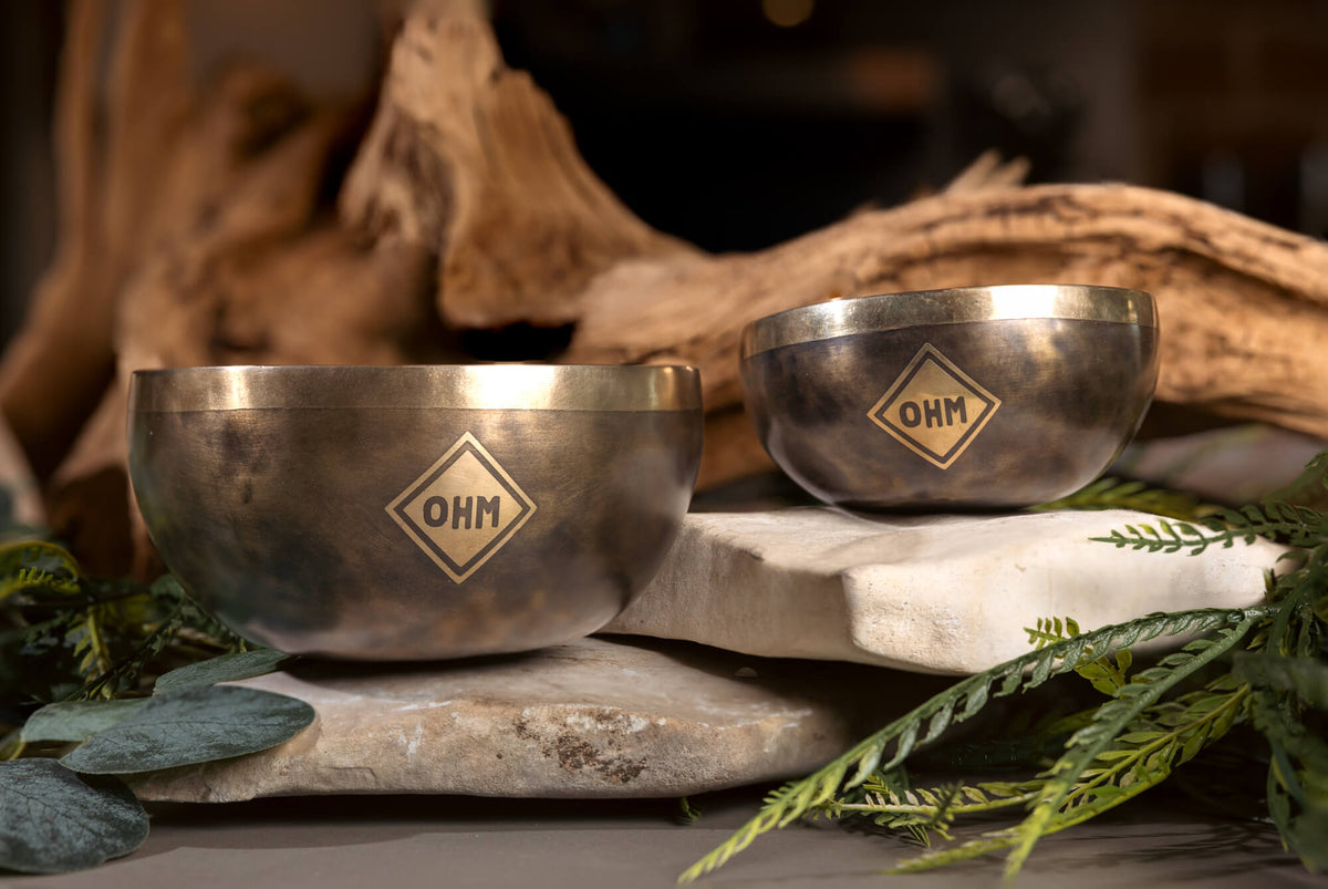 4th Octave E4 B4 Perfect Fifth Legacy Collection Bronze Makers Mark Singing Bowls