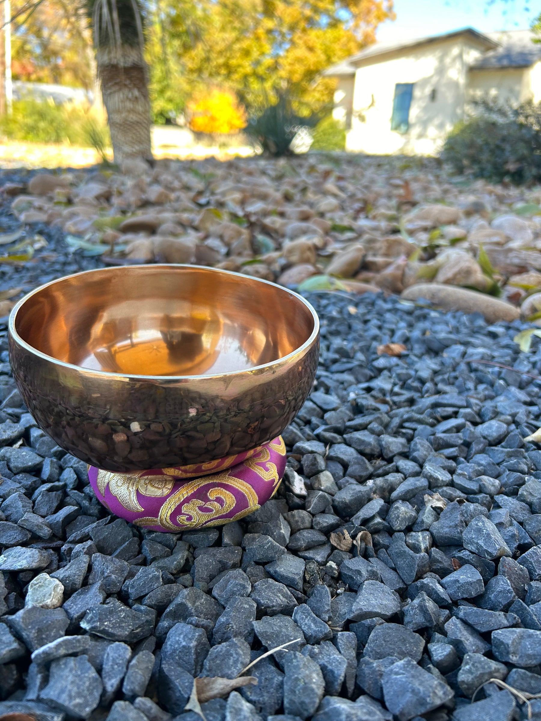 6.25 Inch 4th Octave D-Note Sacral Chakra Bowl