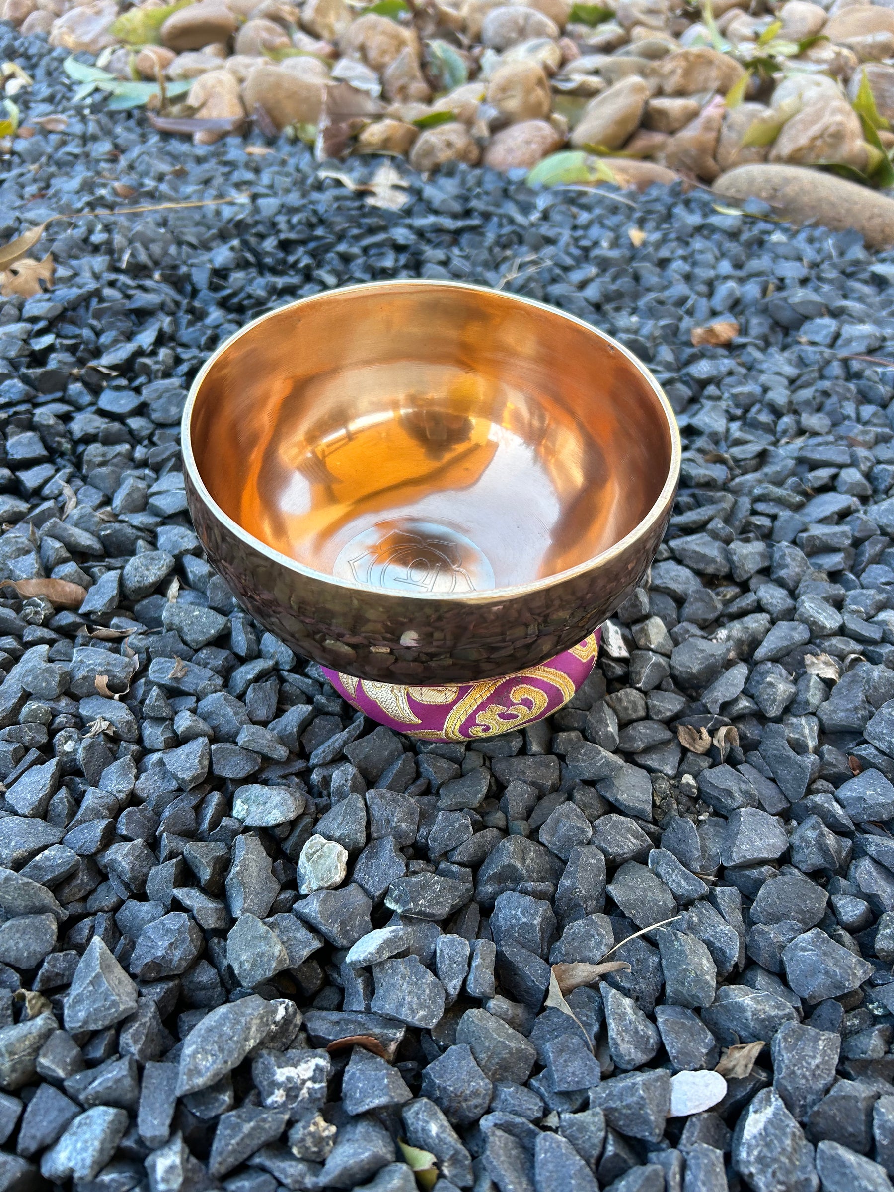 6.25 Inch 4th Octave D-Note Sacral Chakra Bowl