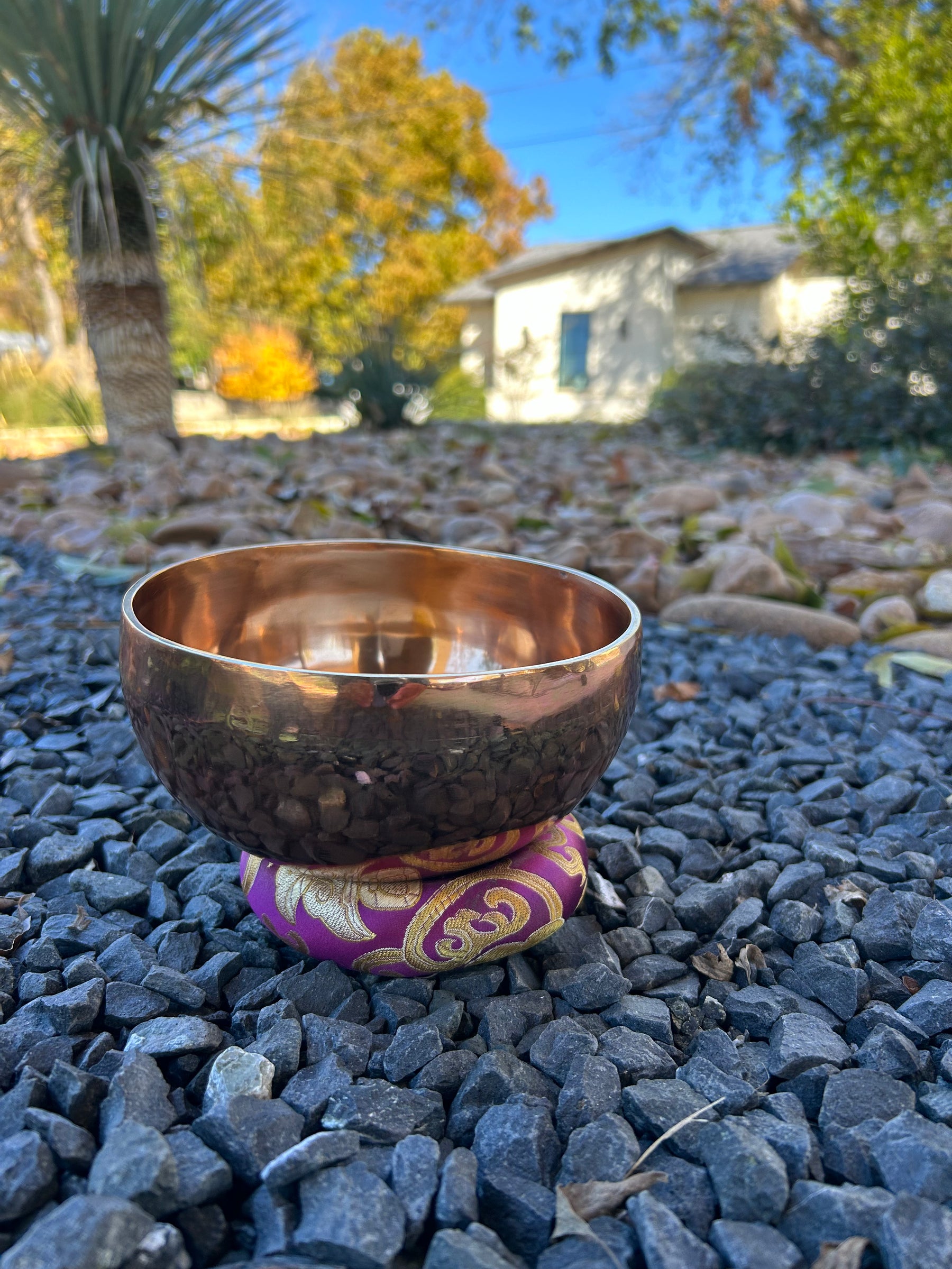 6.25 Inch 4th Octave D-Note Sacral Chakra Bowl