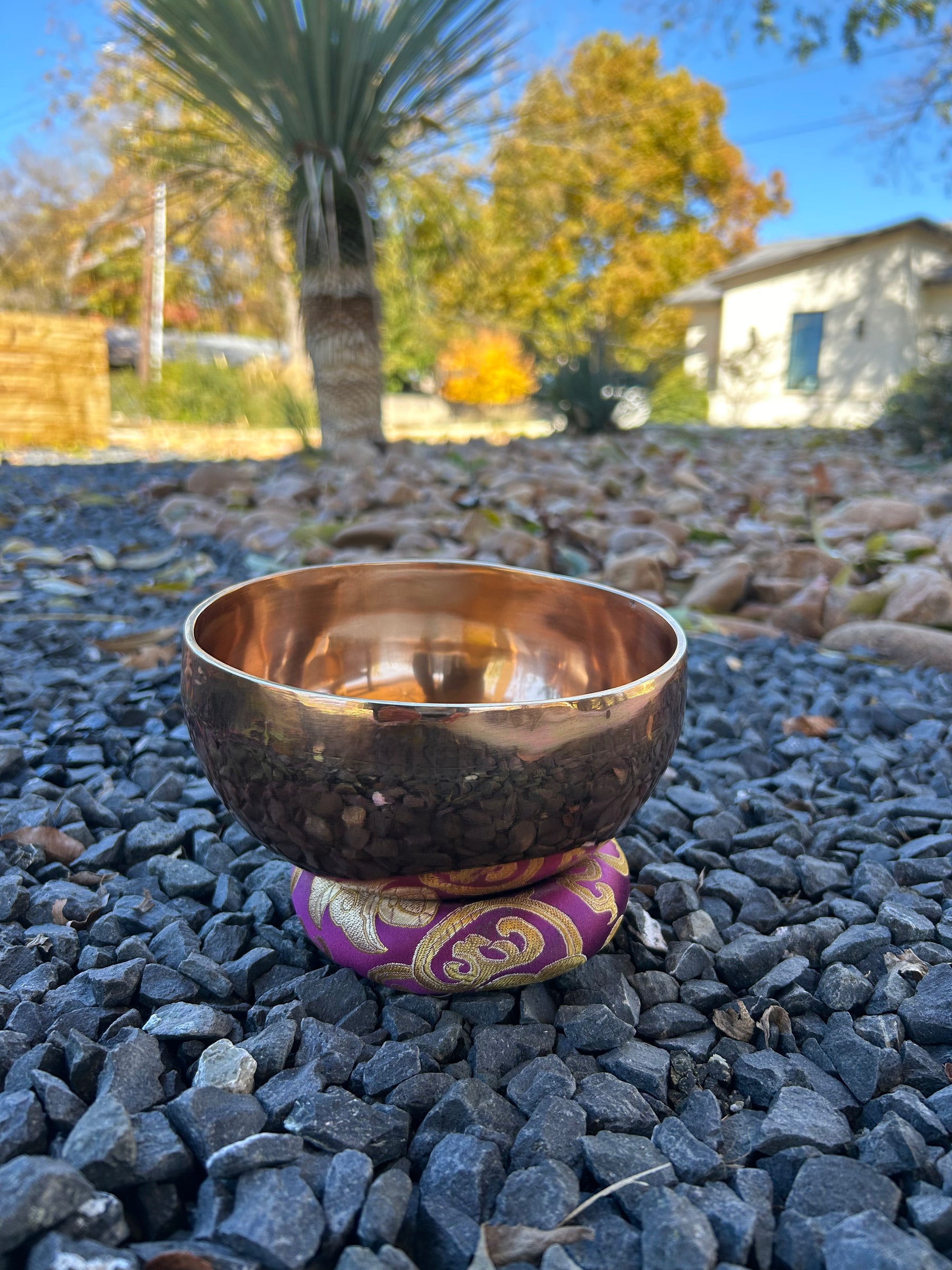 6.25 Inch 4th Octave D-Note Sacral Chakra Bowl