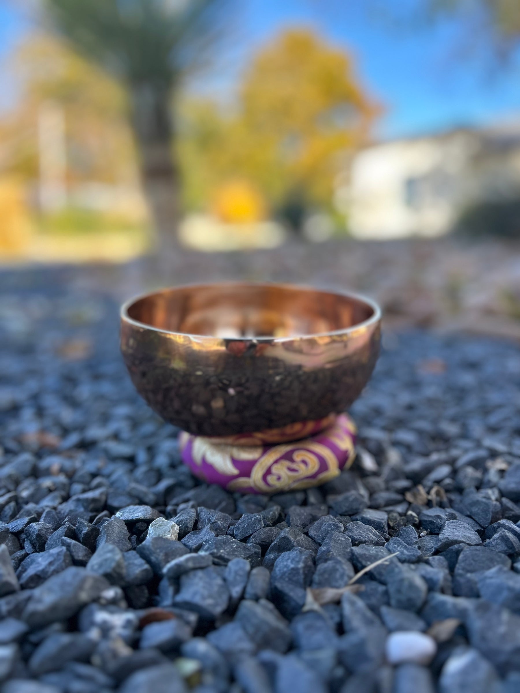 6.25 Inch 4th Octave D-Note Sacral Chakra Bowl