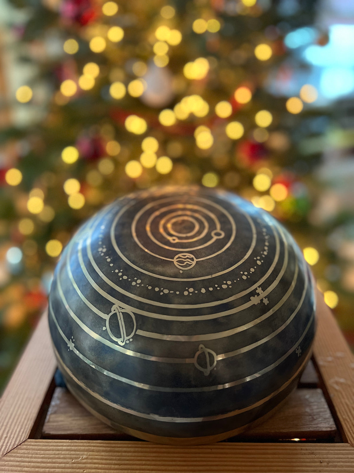 The Planetary Bowl: 9 inch | Limited Design Handmade from Nepal