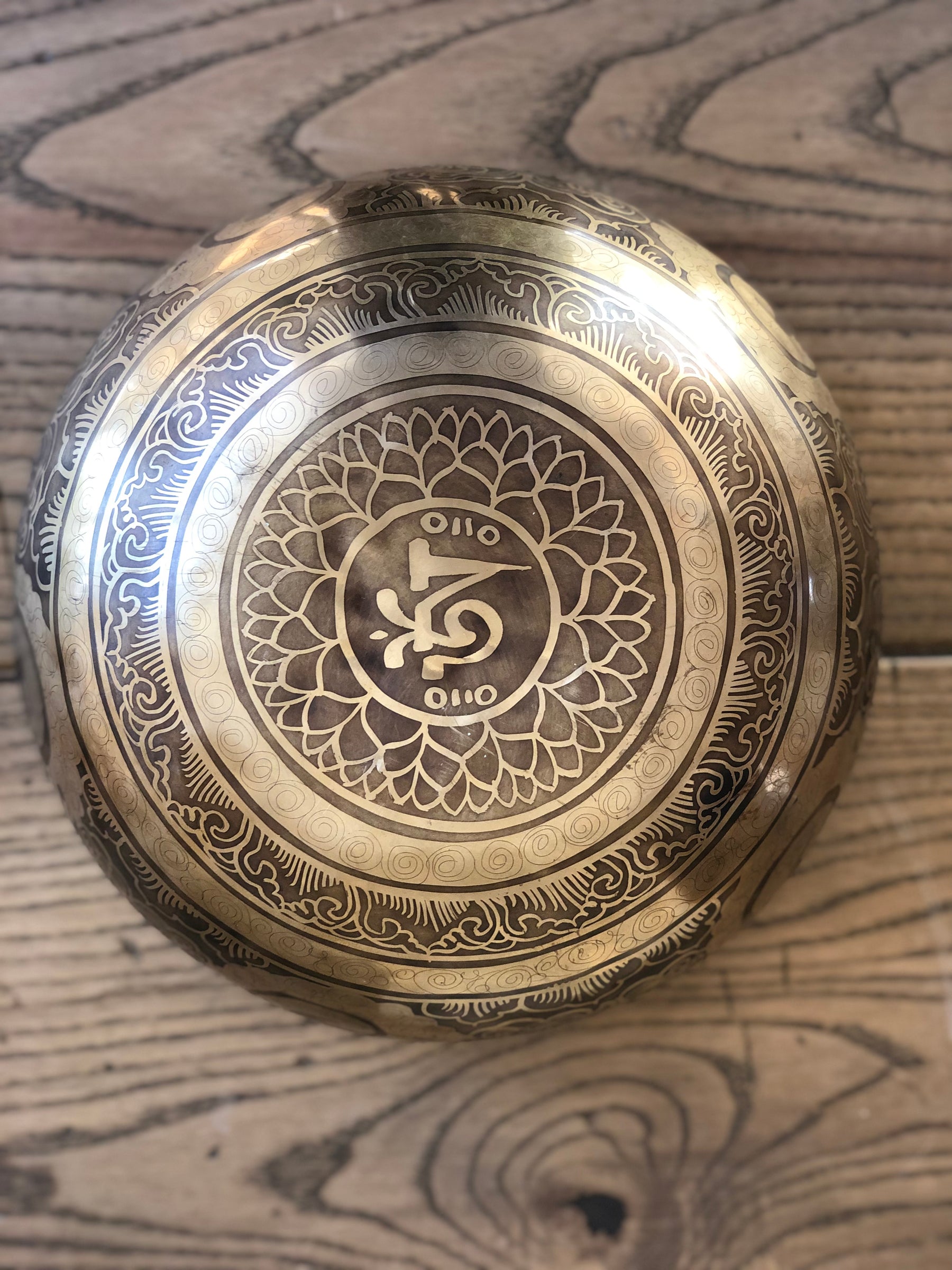 9.5'' C Tone 3rd Octave Bronze 0233