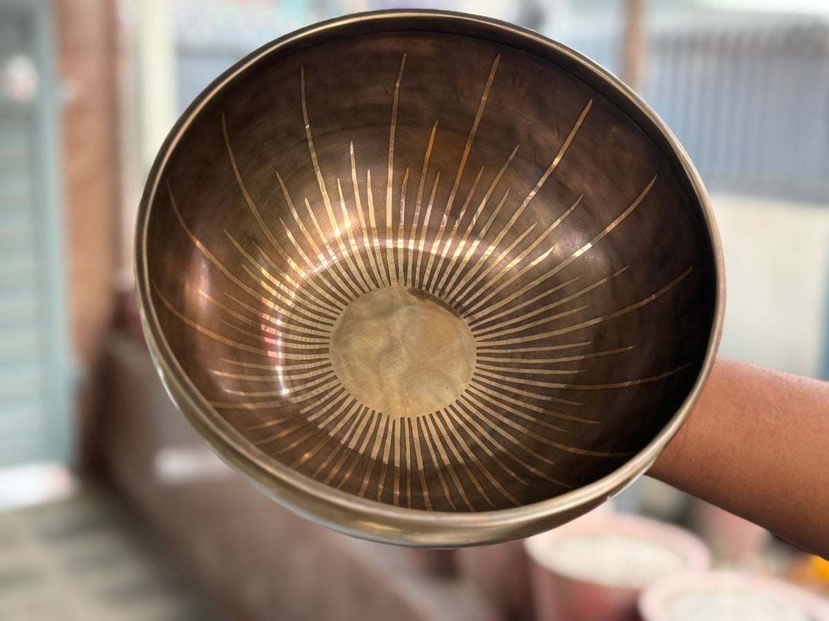 The Renewal Bowl: 9 Inch "New Years" Celebration Piece