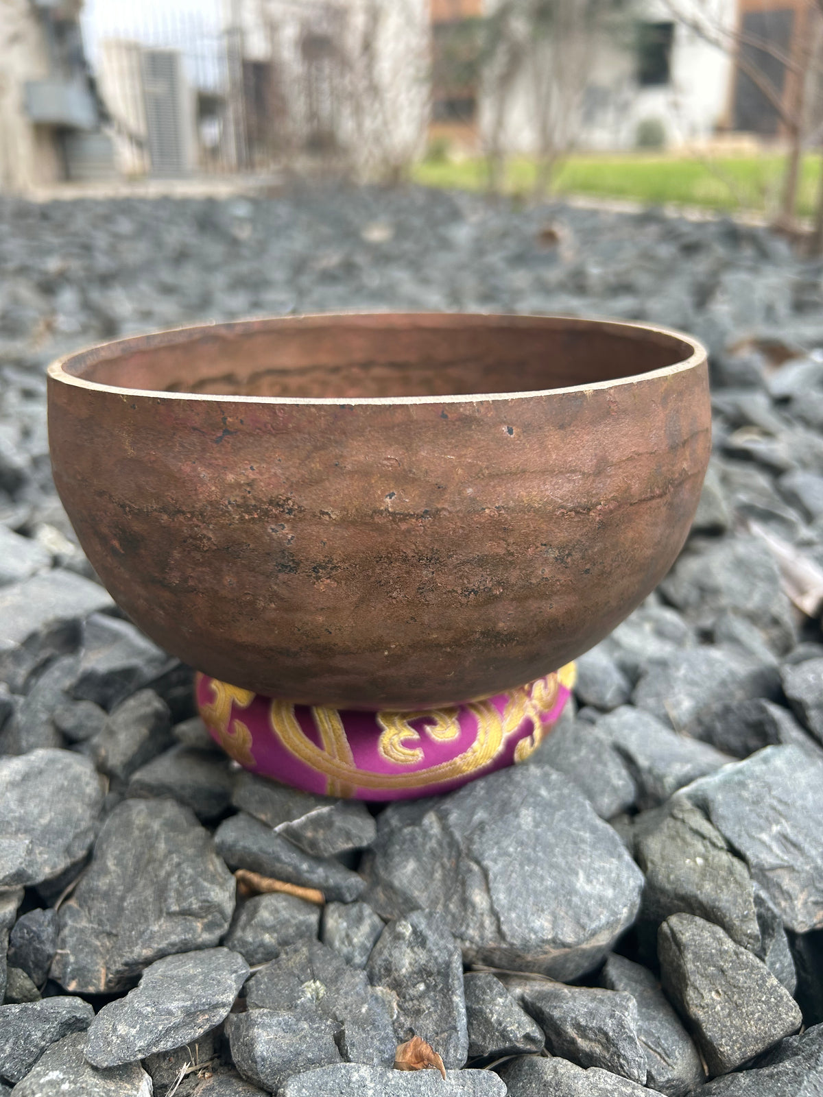 6.25" AfterGlow Twice Fired Bronze Singing Bowl