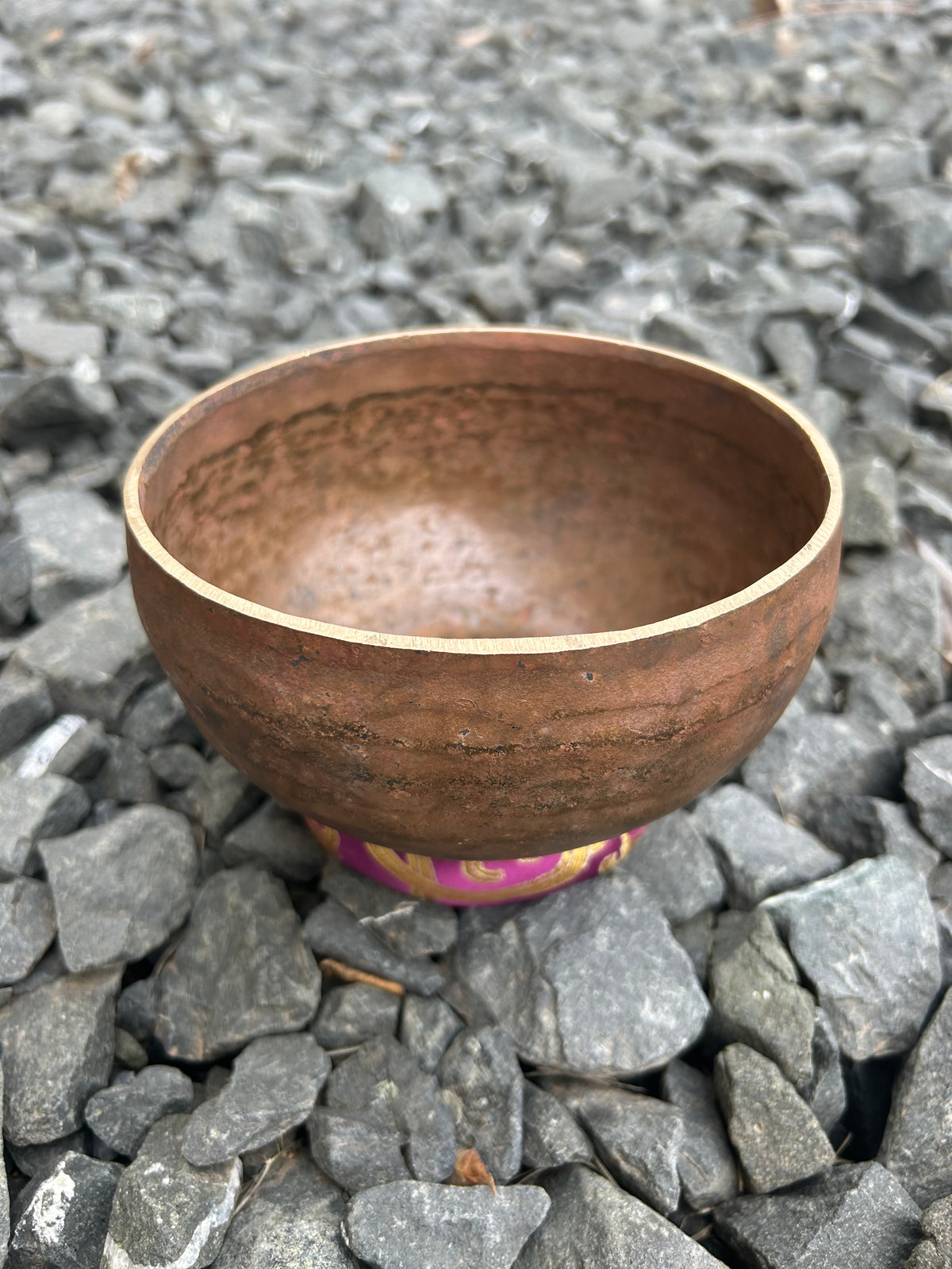 6.25" AfterGlow Twice Fired Bronze Singing Bowl