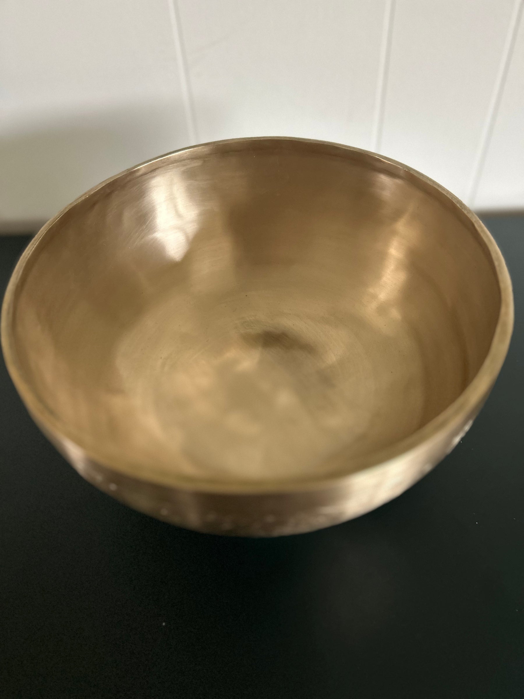 The Golden Leaf Bowl: 10.5 inch | 3rd Octave Subtle Etchings