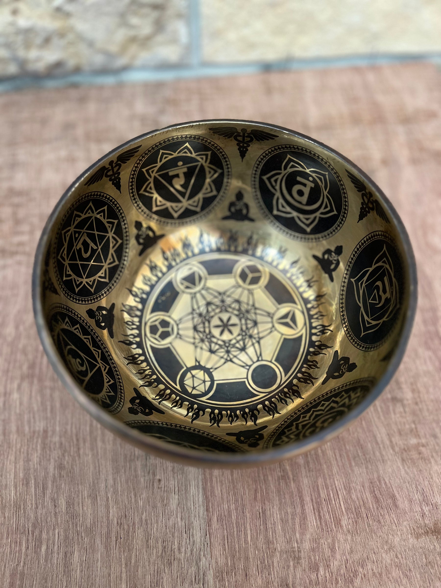 7.5" A Tone 3rd Octave Bronze 0278
