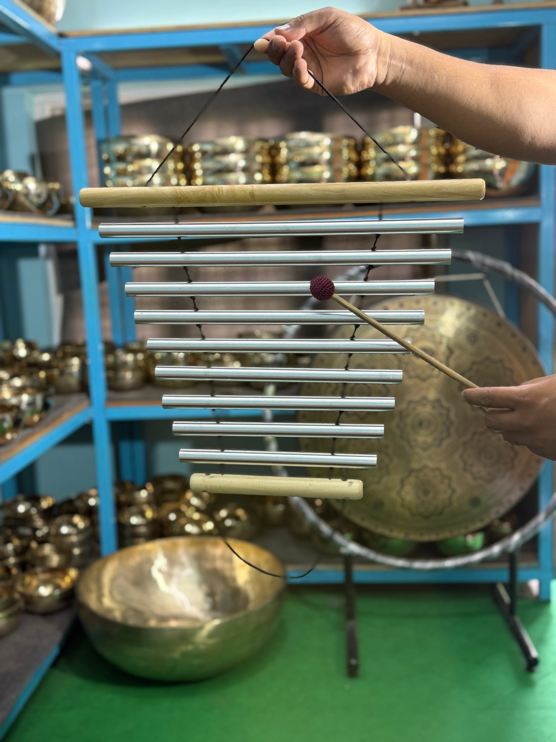 The 9 Bar Swing Chime: Melodic and Peaceful Instrument