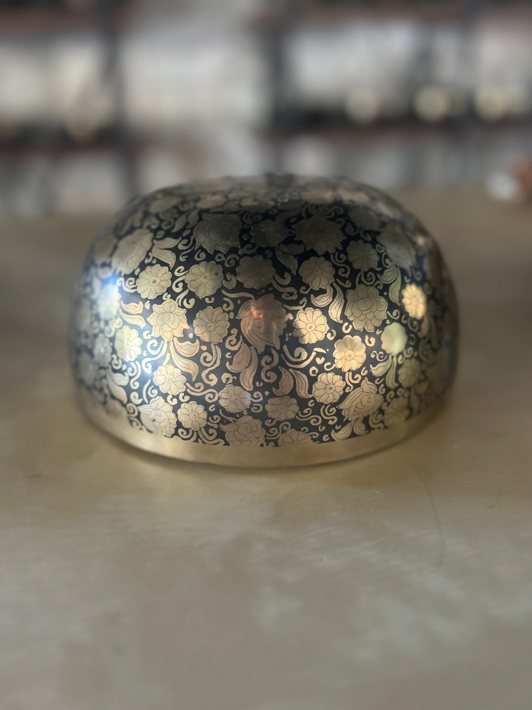 The Flower Bowl: 8.5 inch | Limited Release Bespoke Singing Bowl