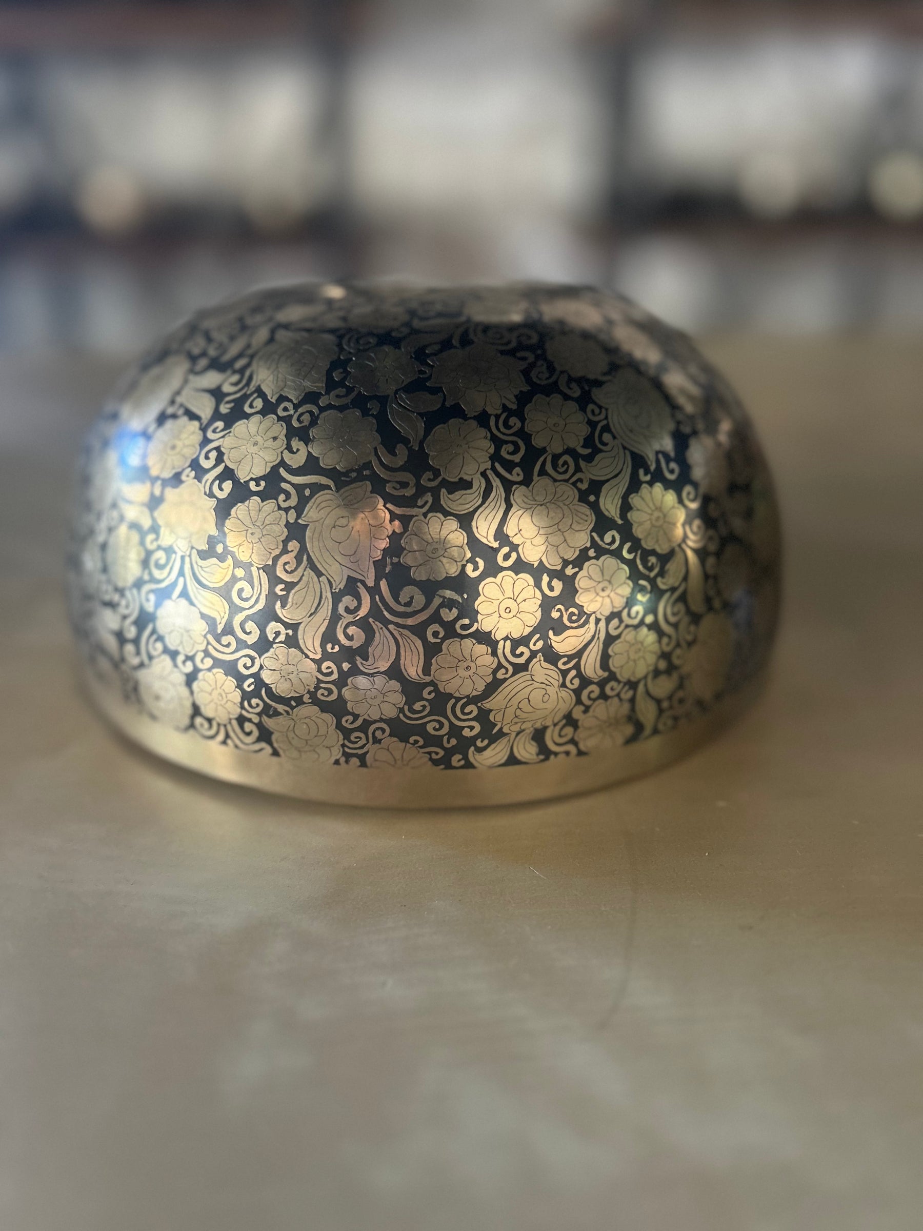 The Flower Bowl: 8.5 inch | Limited Release Bespoke Singing Bowl