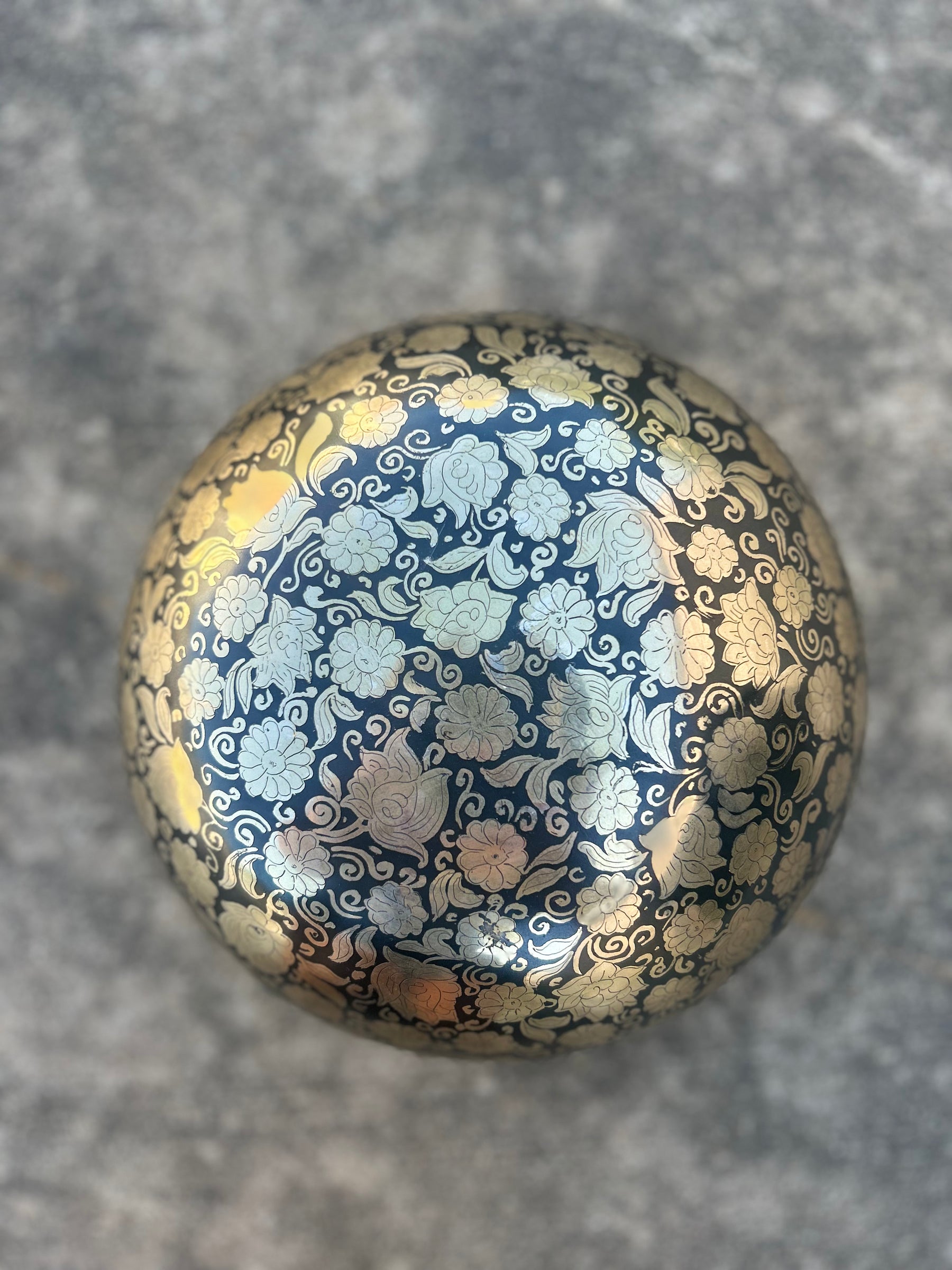 The Flower Bowl: 8.5 inch | Limited Release Bespoke Singing Bowl