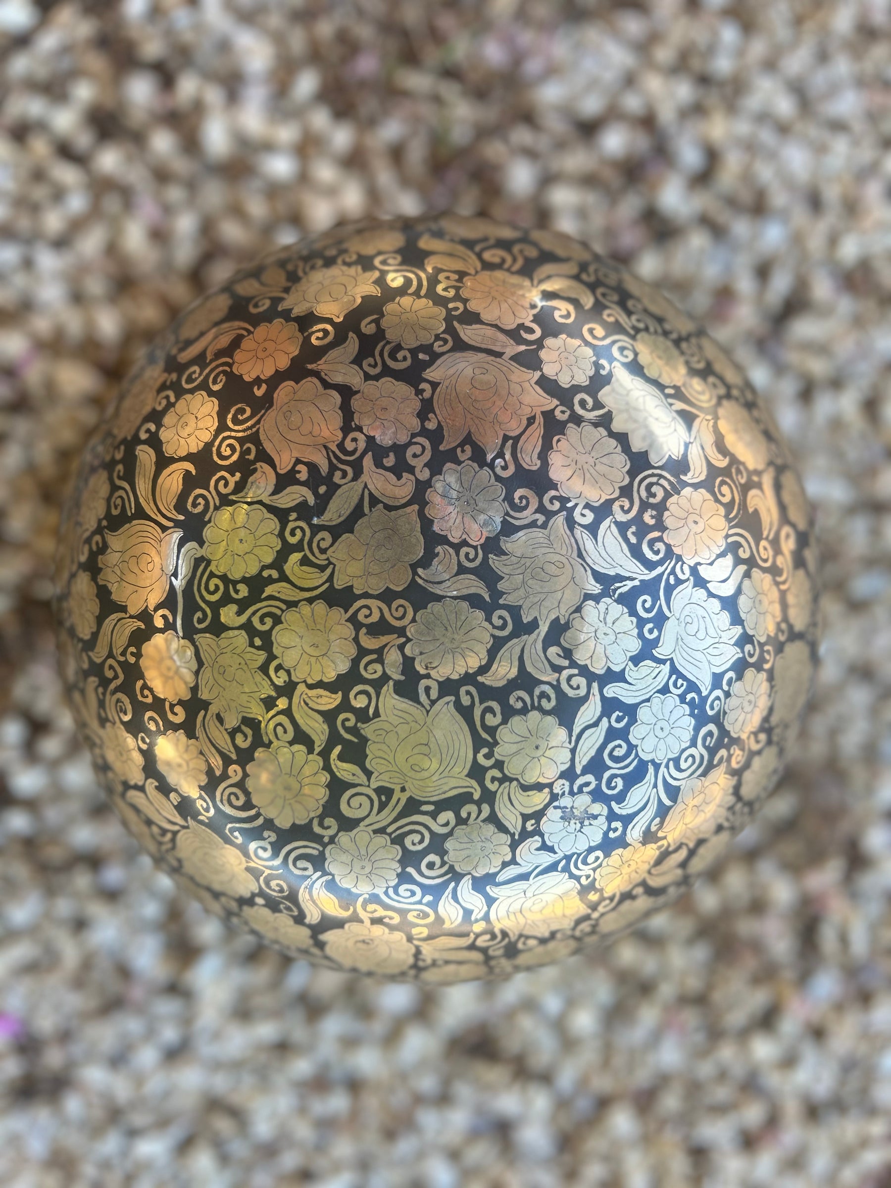 The Flower Bowl: 8.5 inch | Limited Release Bespoke Singing Bowl