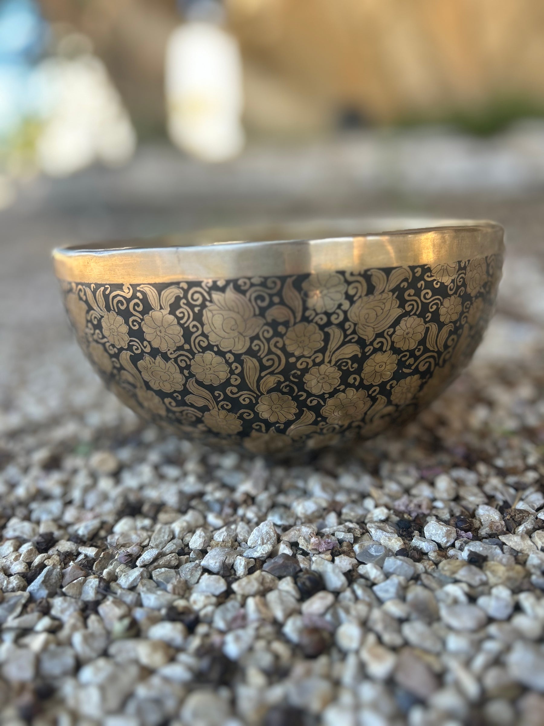 The Flower Bowl: 8.5 inch | Limited Release Bespoke Singing Bowl