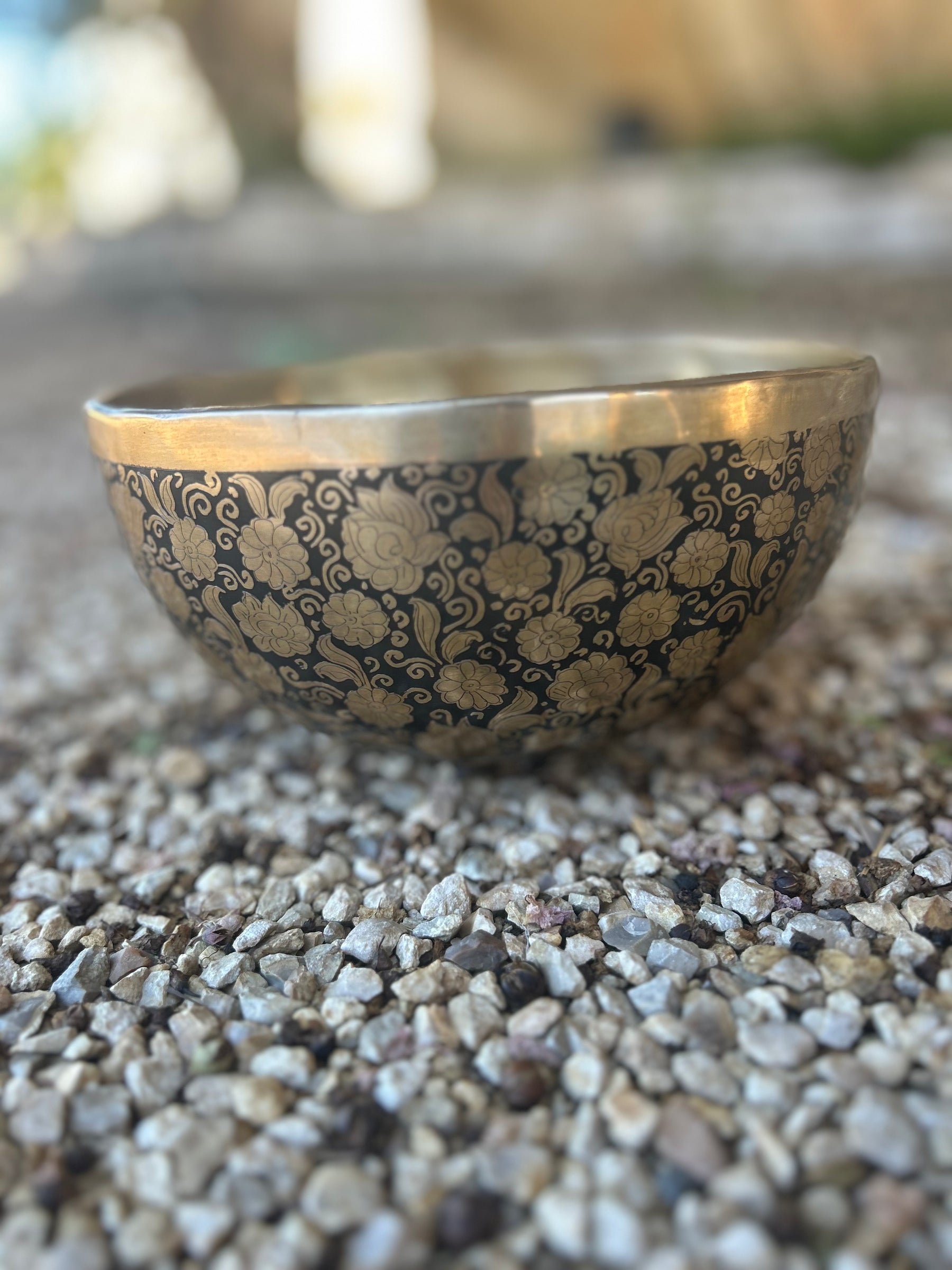 The Flower Bowl: 8.5 inch | Limited Release Bespoke Singing Bowl