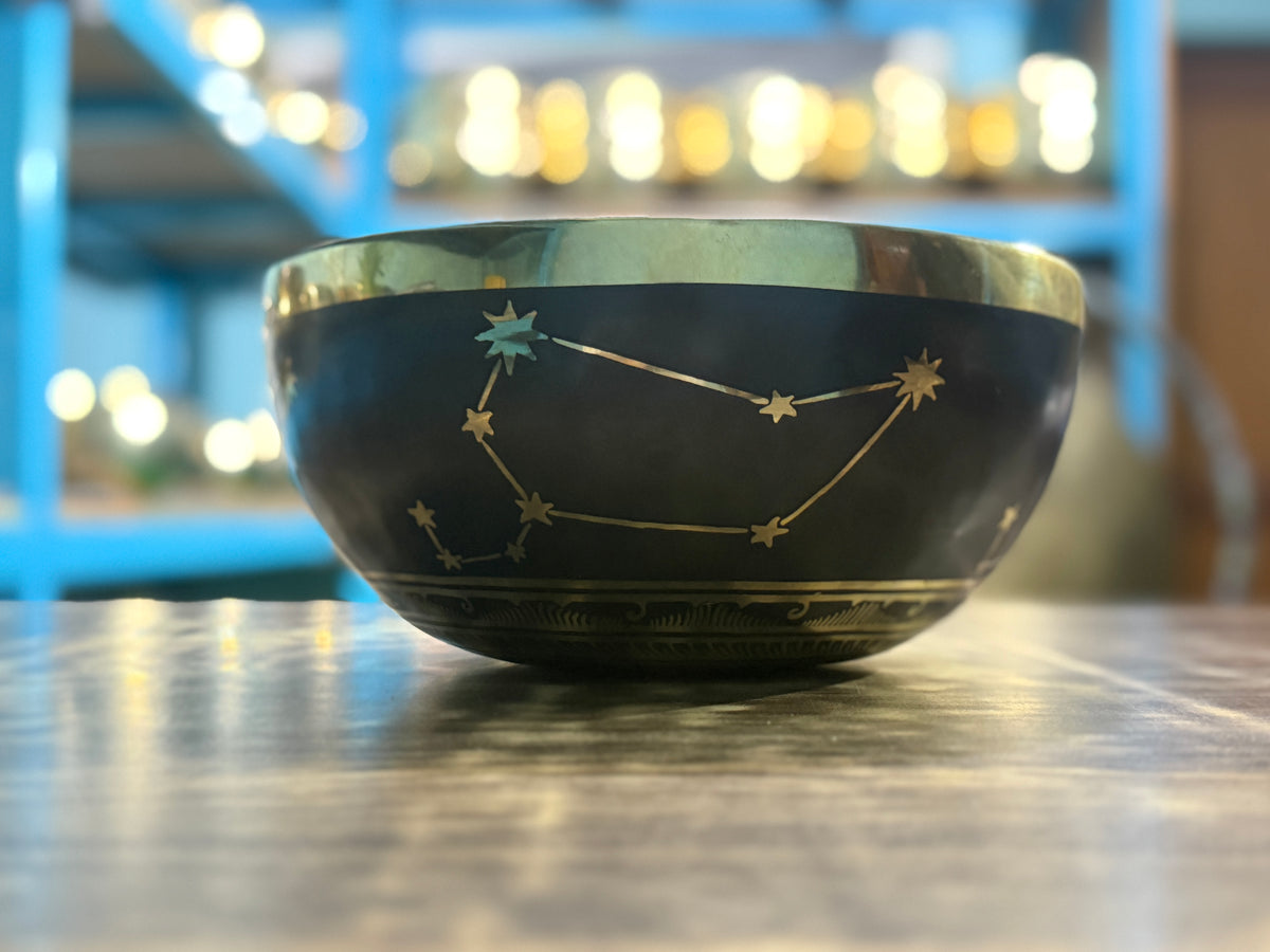 The Leo Singing Bowl - 9 inch Large | Handmade In Nepal