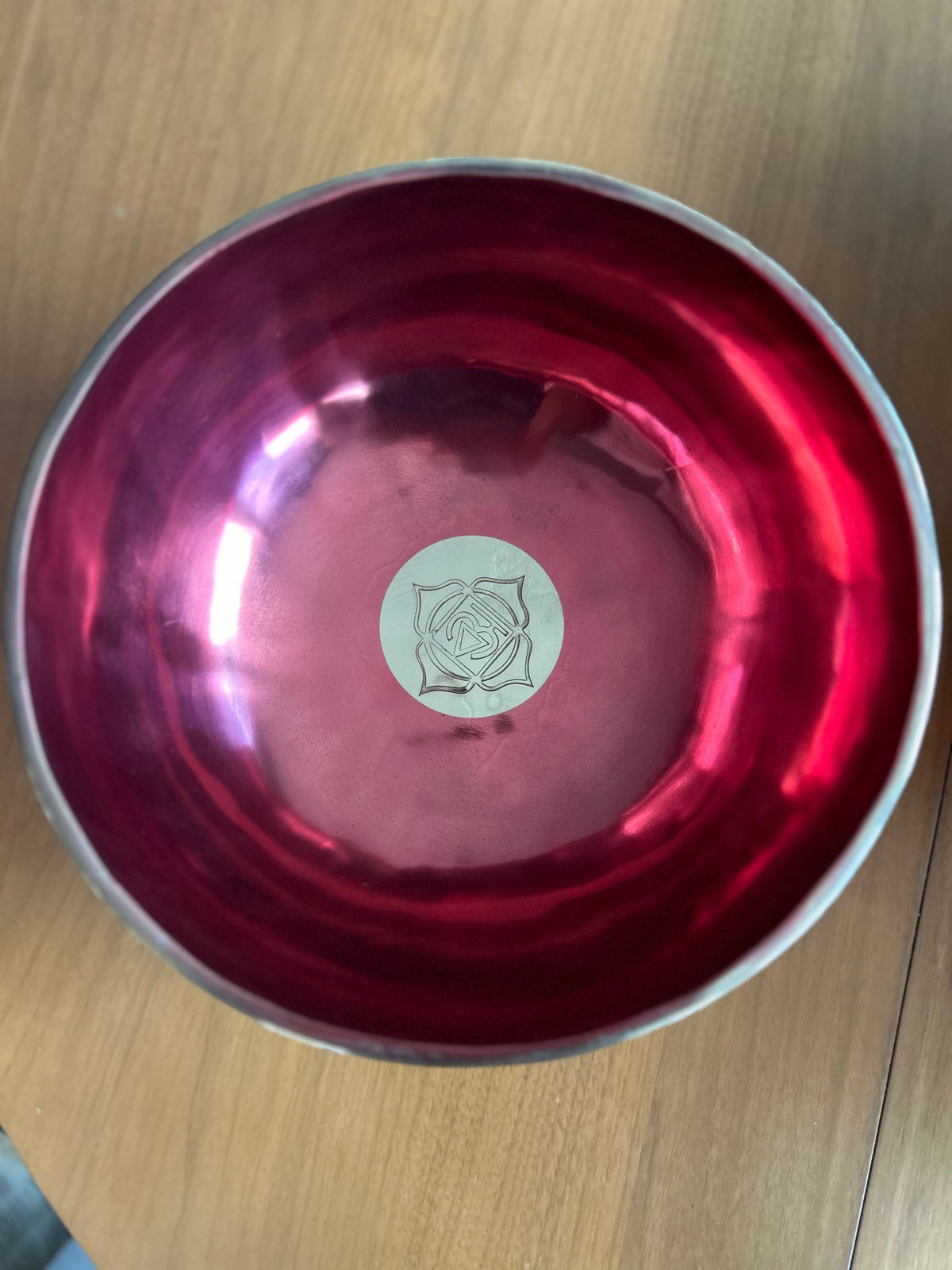 C-Note Colorized Chakra Bowl • 3rd Octave • The Red Root Chakra Singing Bowl Sonic Sculpture