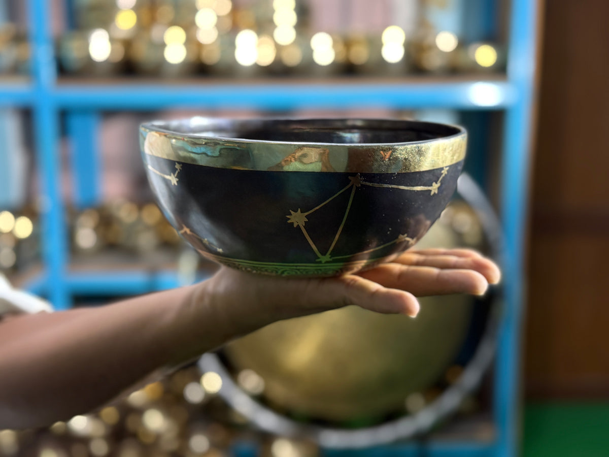 The Libra Singing Bowl - 9 inch Large | Handmade In Nepal