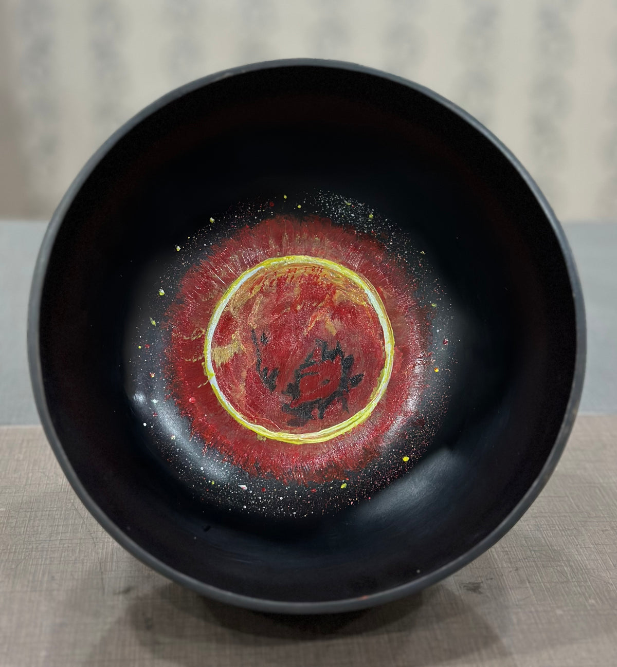 The Blood Moon Eclipse 8 Inch Singing Bowl
