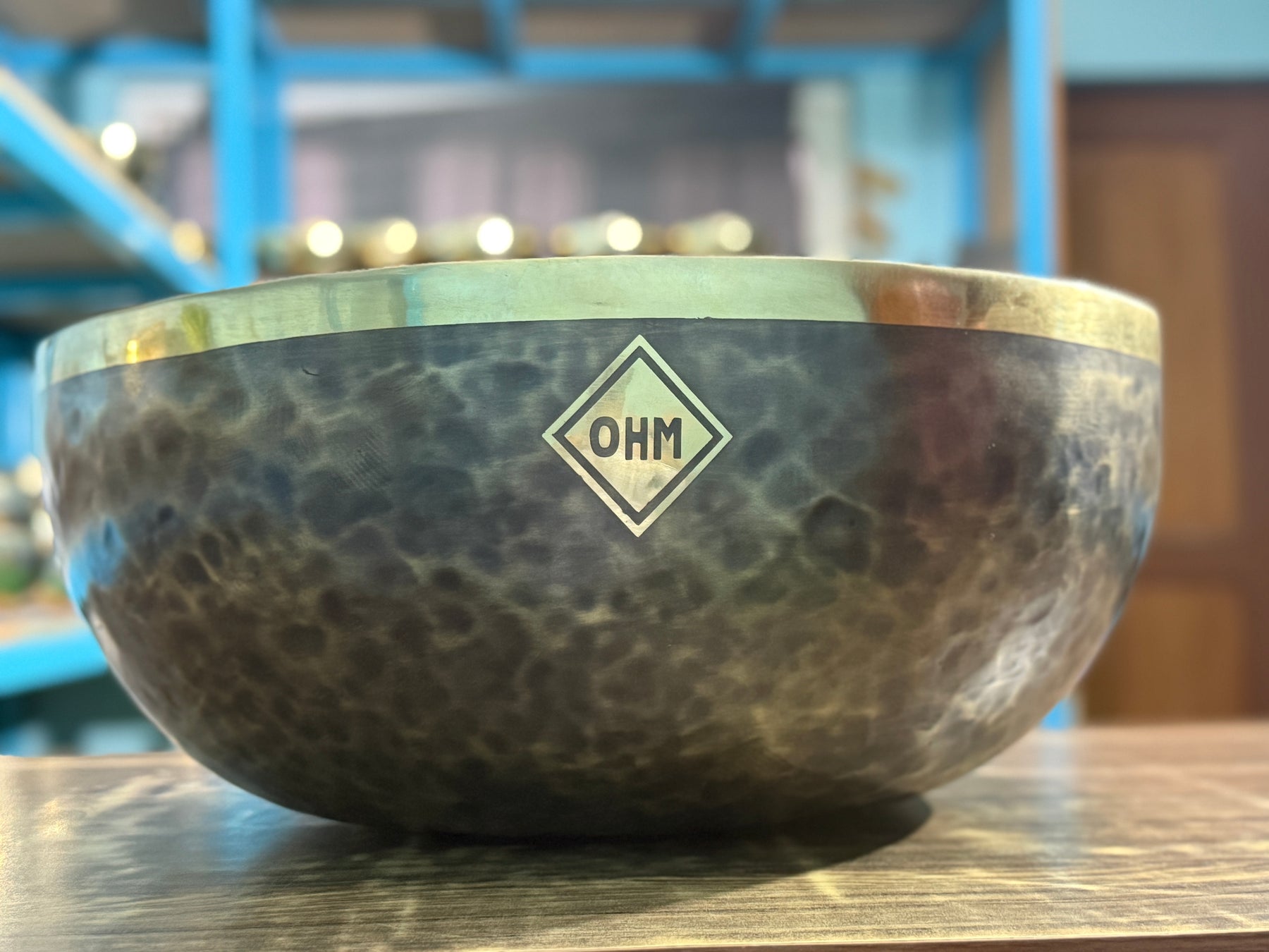 20 Inch Makers Mark Foot Bowl: Stand Inside Your Singing Bowl