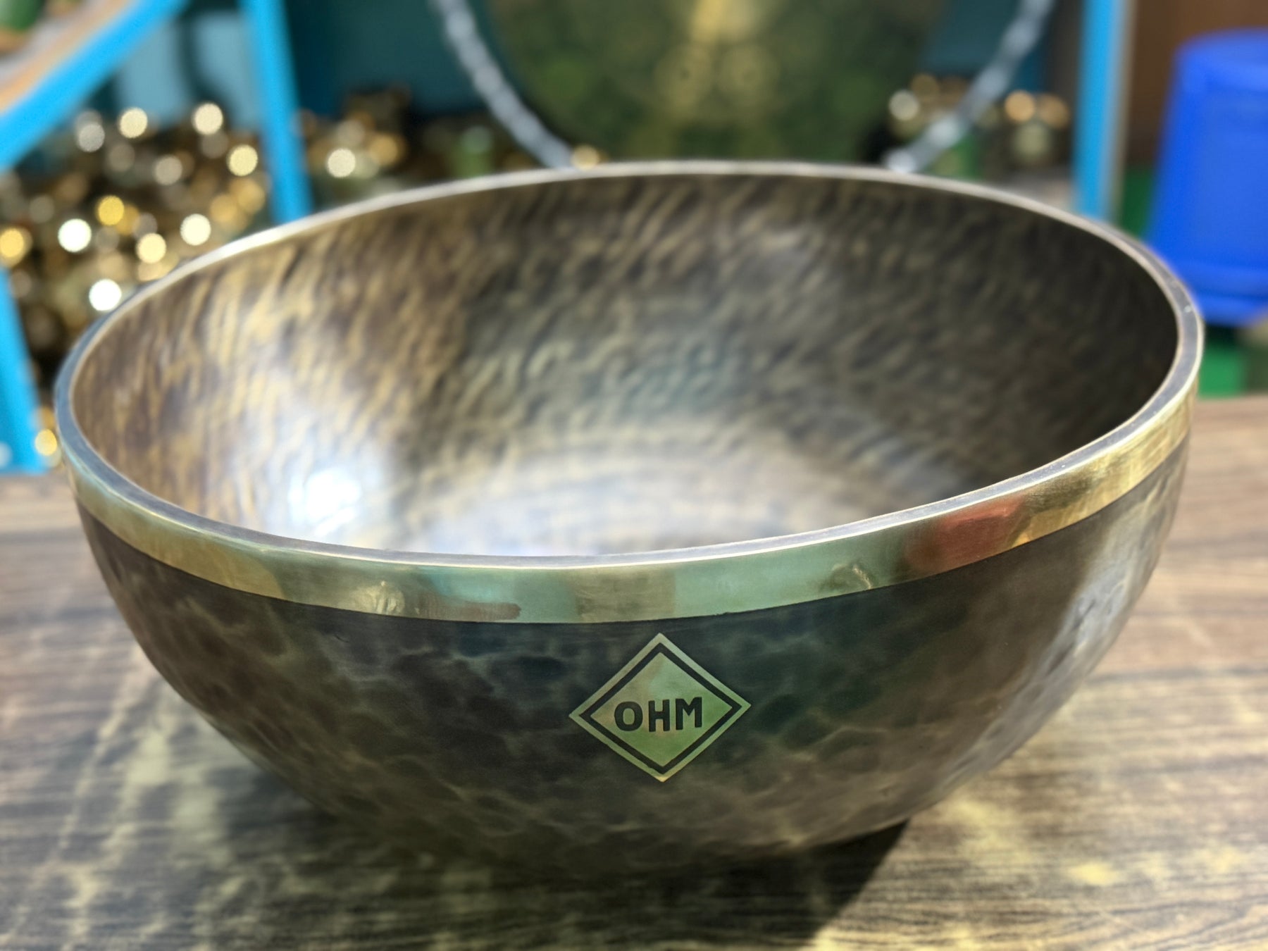 20 Inch Makers Mark Foot Bowl: Stand Inside Your Singing Bowl